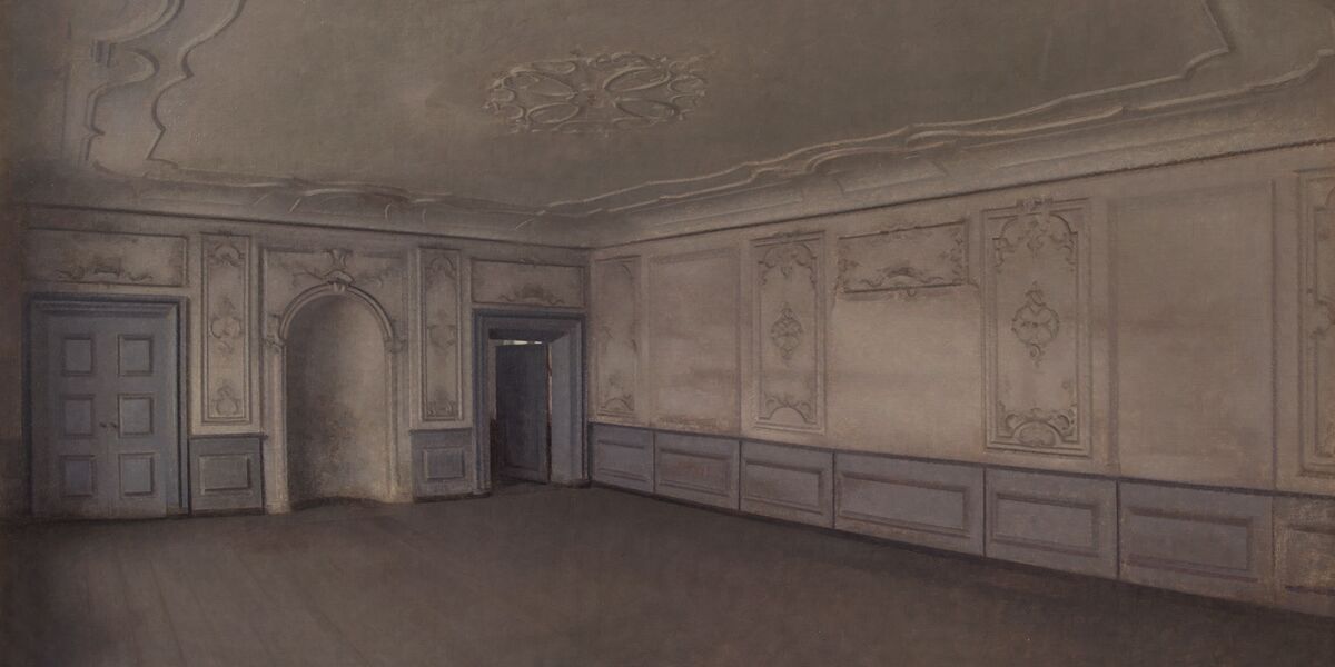 Hero image for exhibition titled Vilhelm Hammershøi
