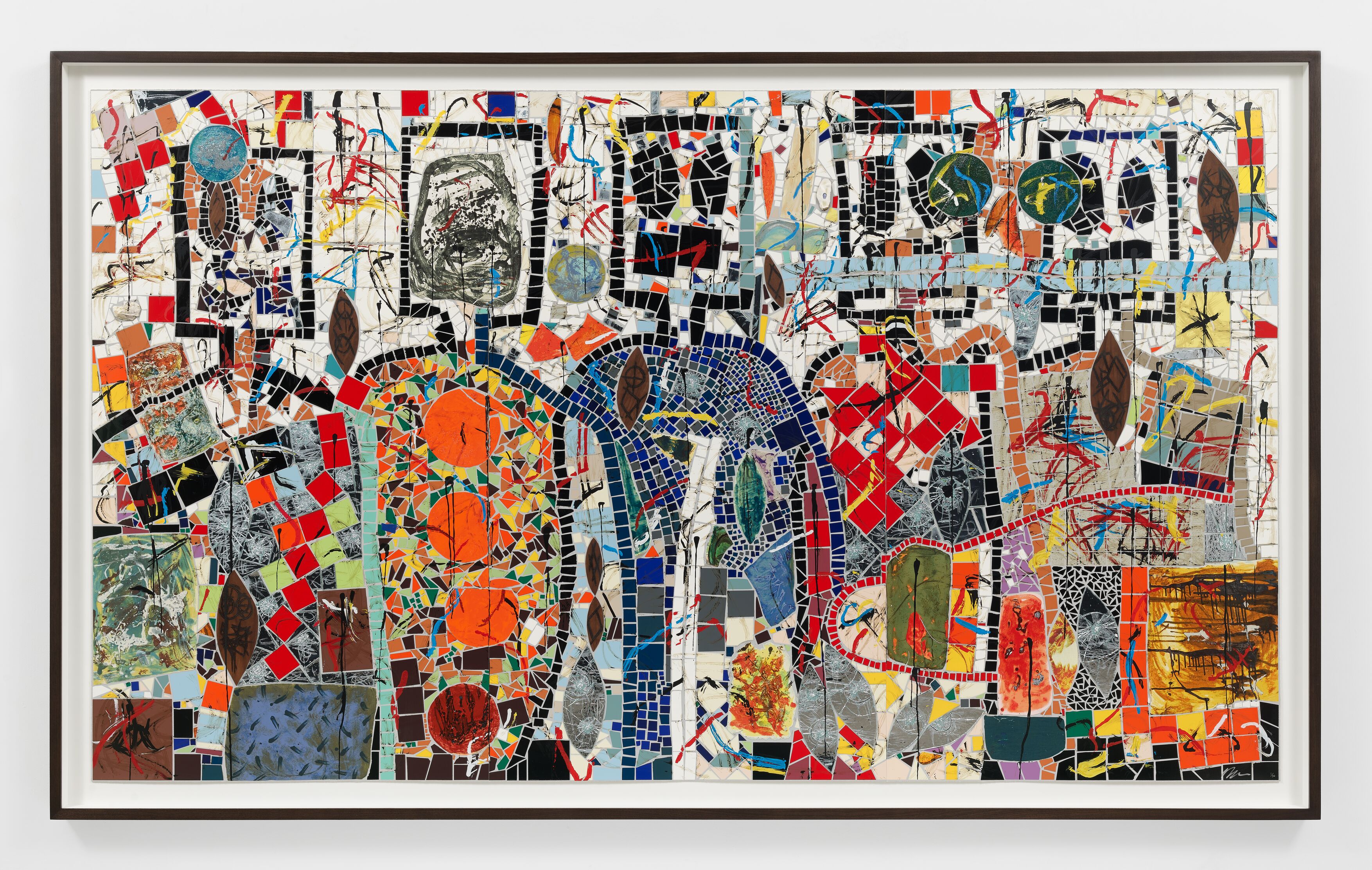 Rashid Johnson - Untitled (Large Mosaic) - Hauser & Wirth