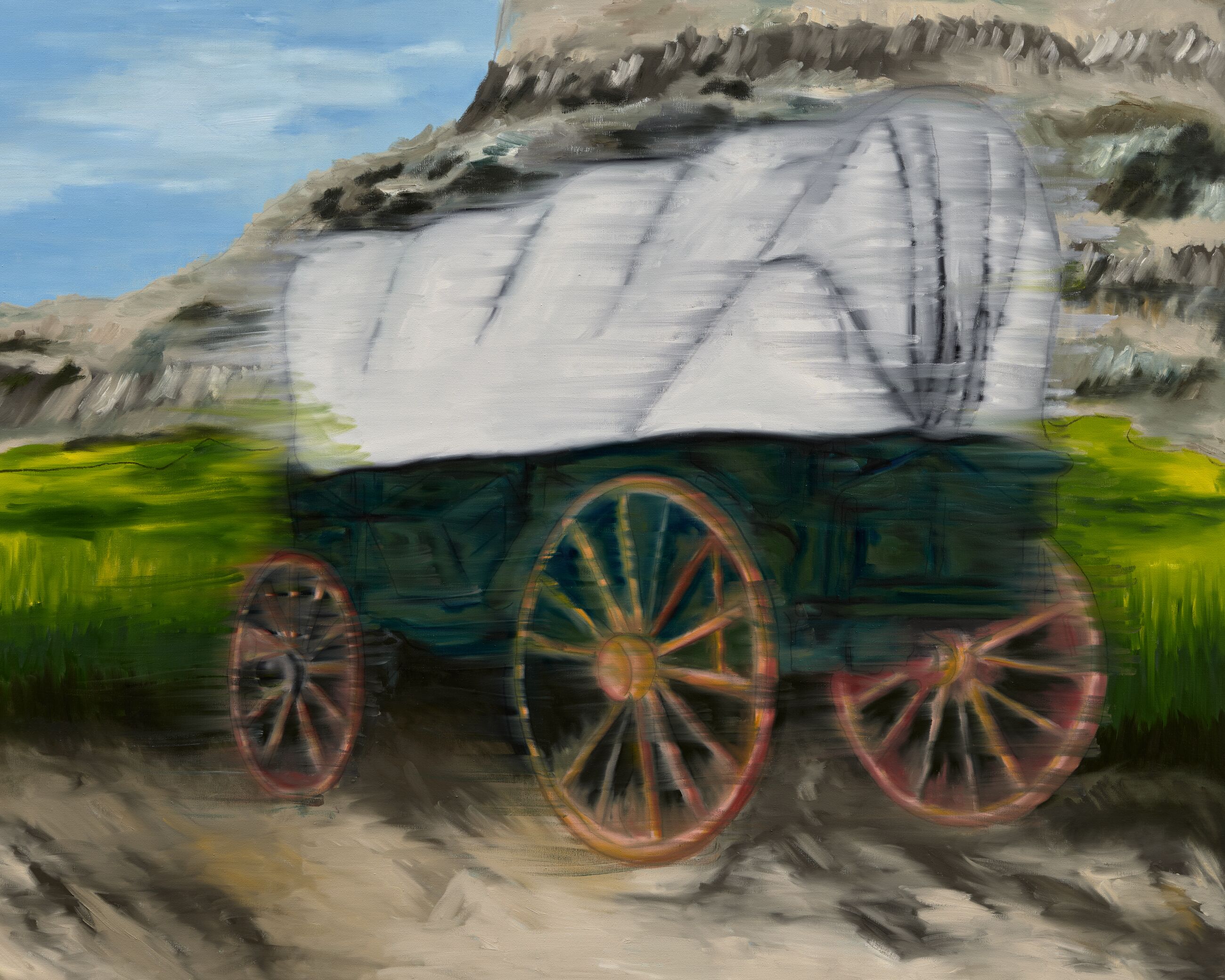 Thumbnail image for exhibition titled Gary Simmons<br>Rush
