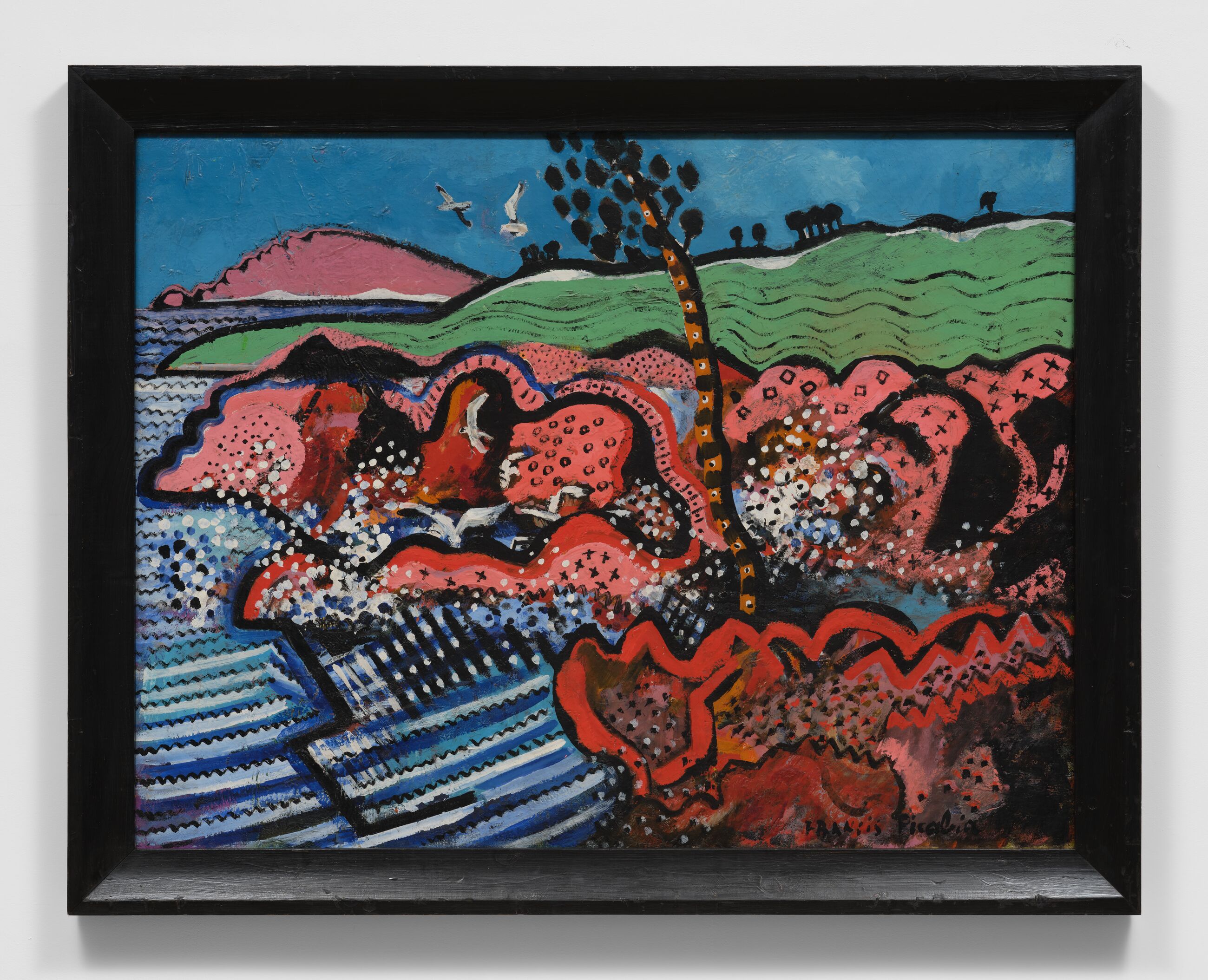 Thumbnail image for exhibition titled Francis Picabia<br>Les rochers à Saint-Honorat (The Rocks at Saint-Honorat) 
