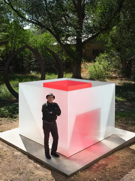 Thumbnail image for press titled Under the Influence: Larry Bell