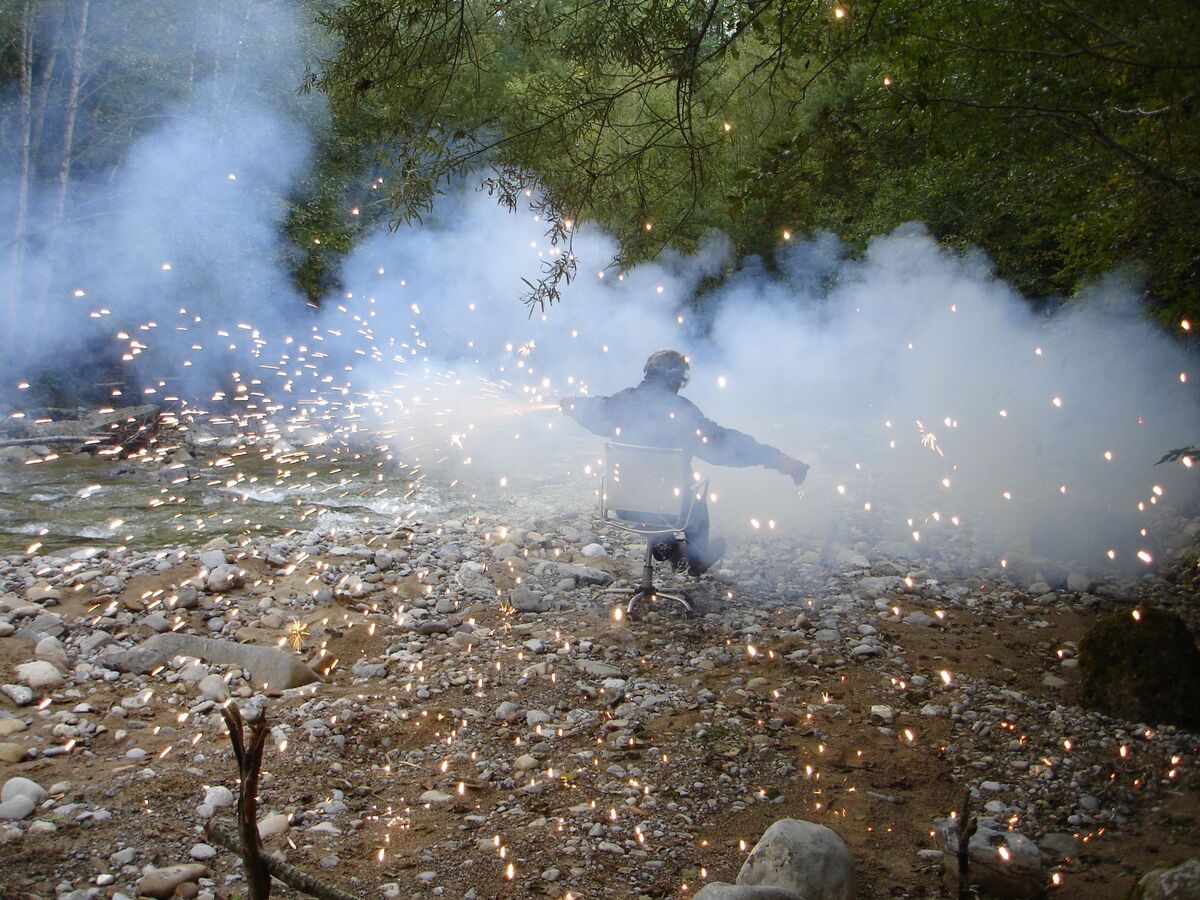 Thumbnail image for exhibition titled Roman Signer<br>Super-8