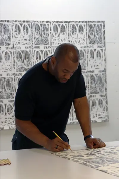 Thumbnail image for press titled Rashid Johnson’s Muse? An Entire Historical Canon