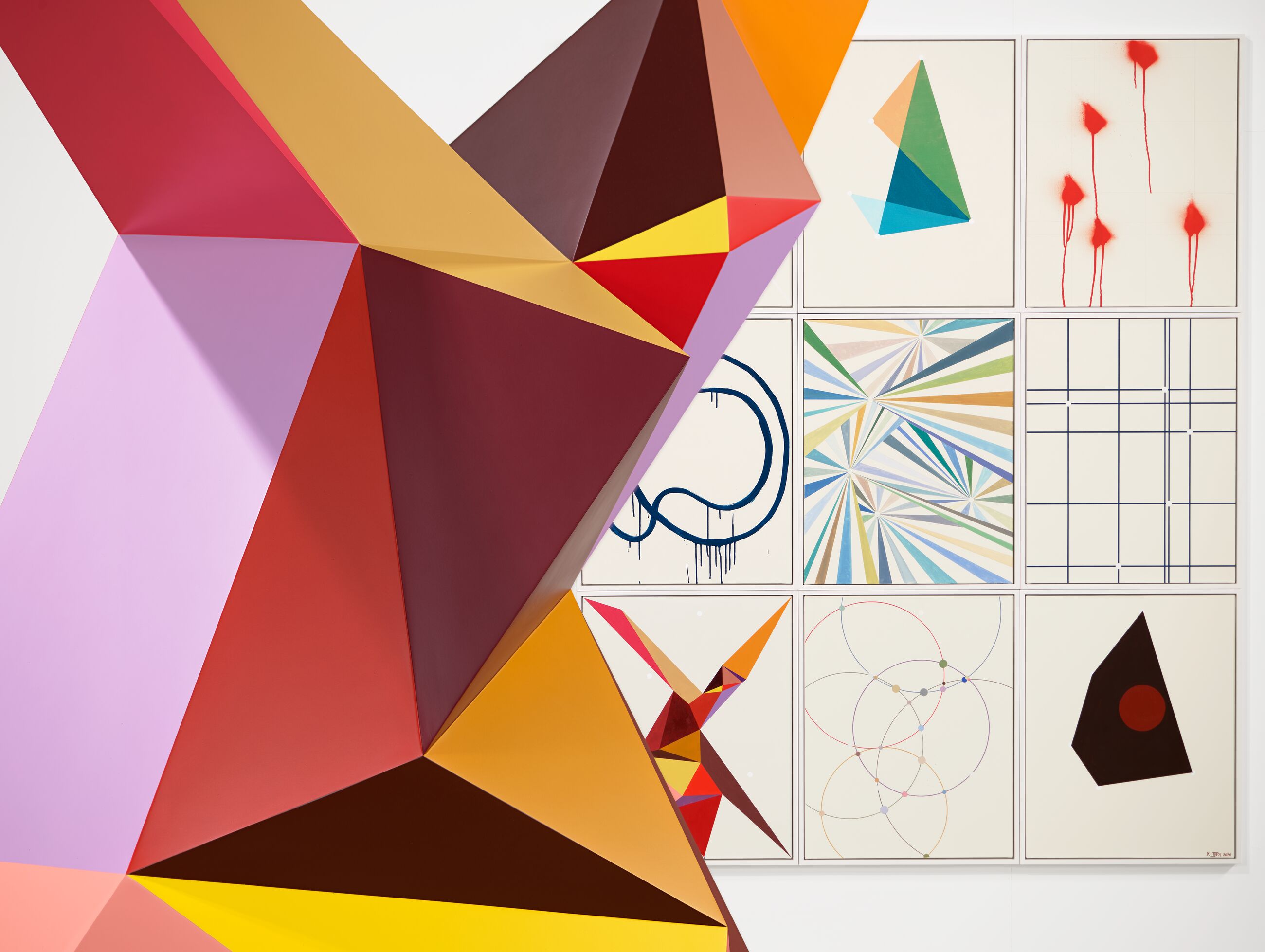 Thumbnail image for exhibition titled Keith Tyson<br>Universal Symphony