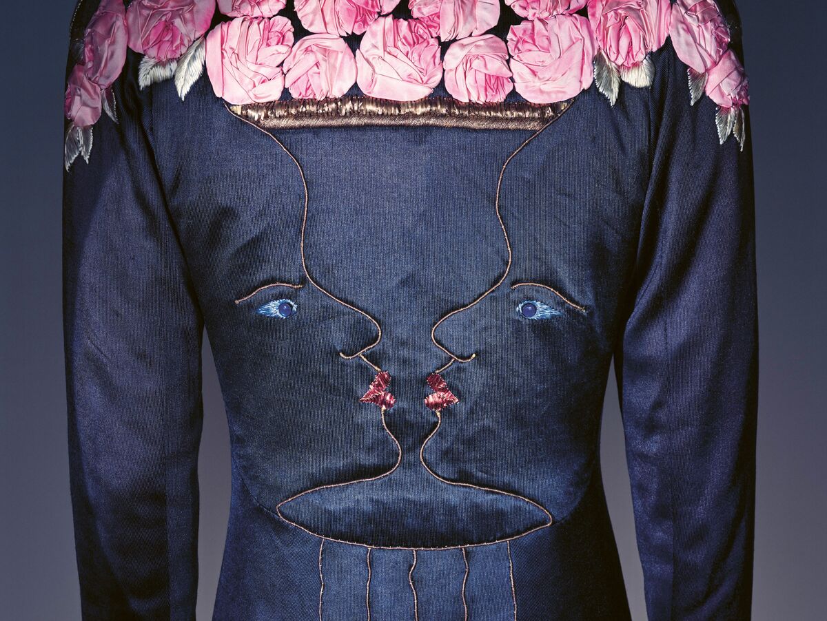 princess polly baby blue dress Schiaparelli Haute Couture