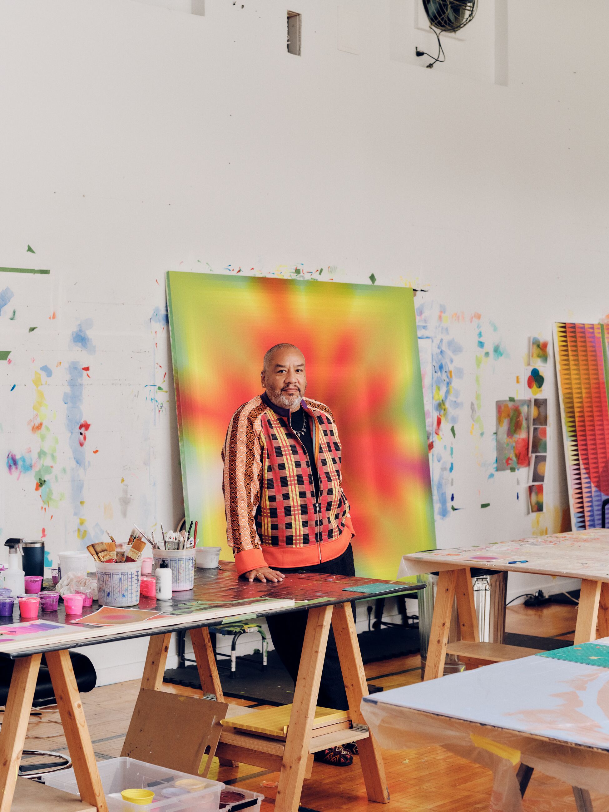 Hero image for event titled Opening Reception: ‘Jeffrey Gibson. This is dedicated to the one I love’
