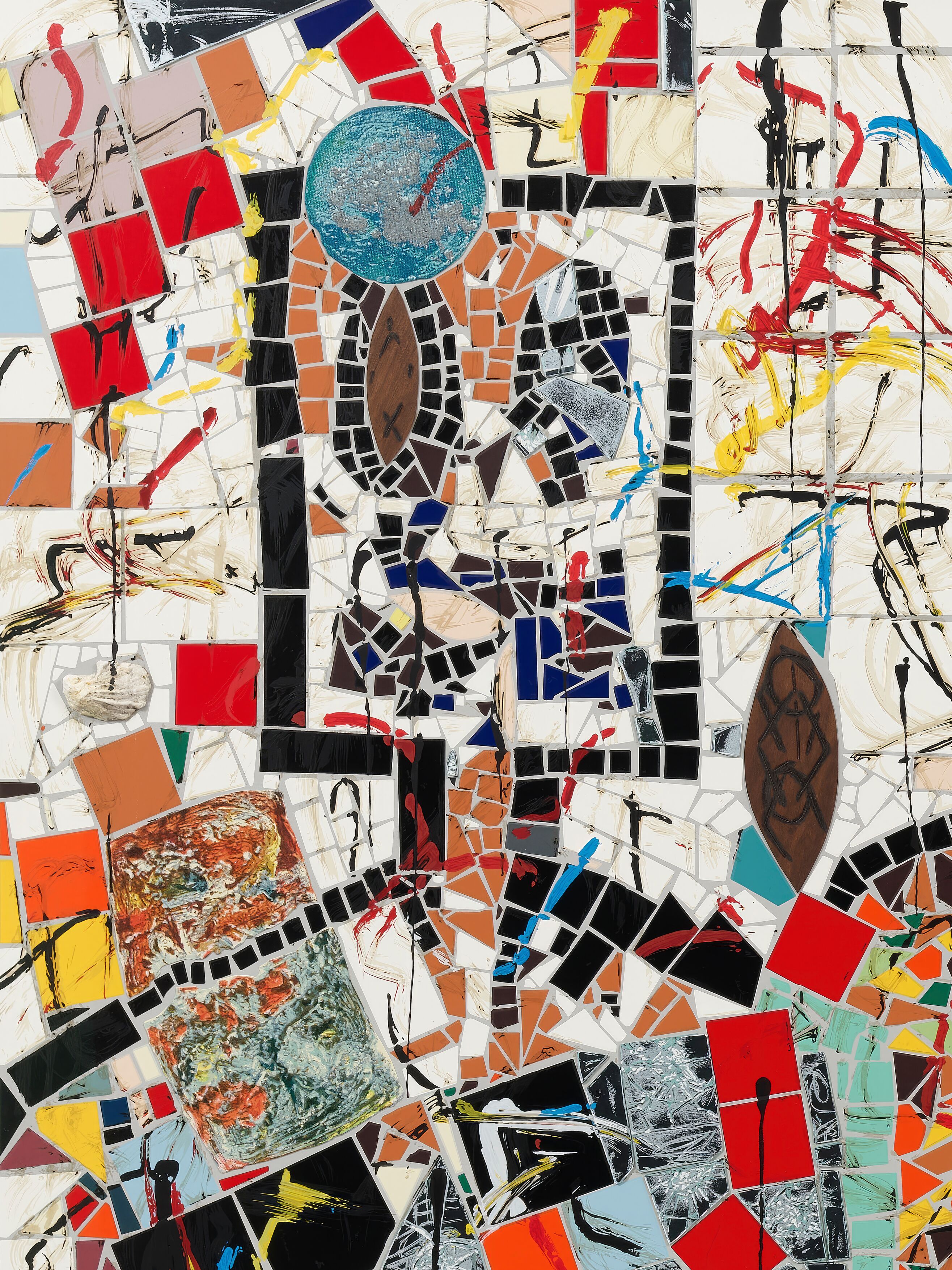 Rashid Johnson - Untitled (Large Mosaic) - Hauser & Wirth