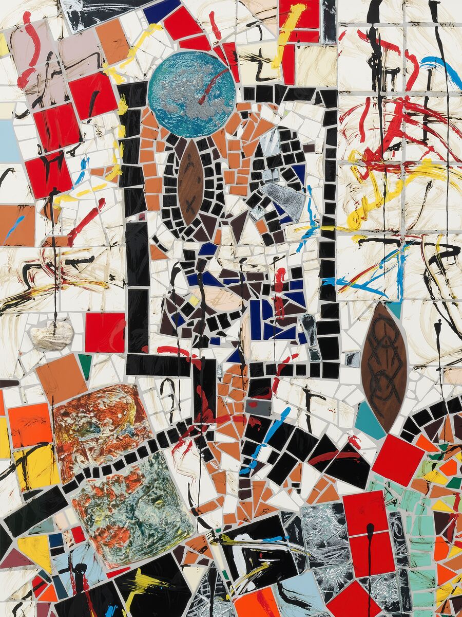 Rashid Johnson - Untitled (Large Mosaic) - Hauser & Wirth