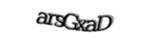 Security check image, please type the characters shown