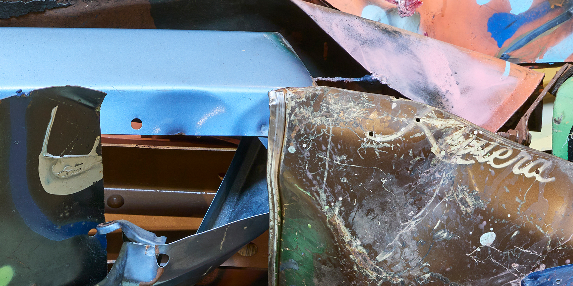 Thumbnail image for exhibition titled John Chamberlain
