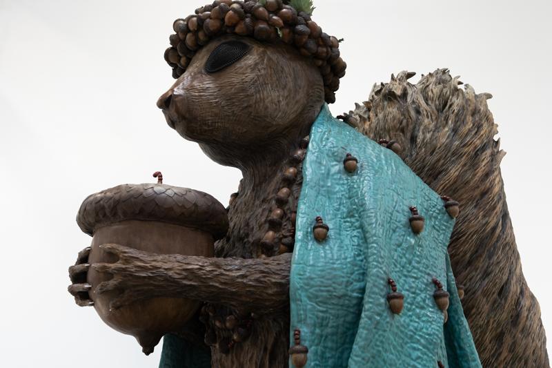 Thumbnail image for press titled In Jeffrey Gibson’s Sculptures, Child’s Play and Indigenous Truths