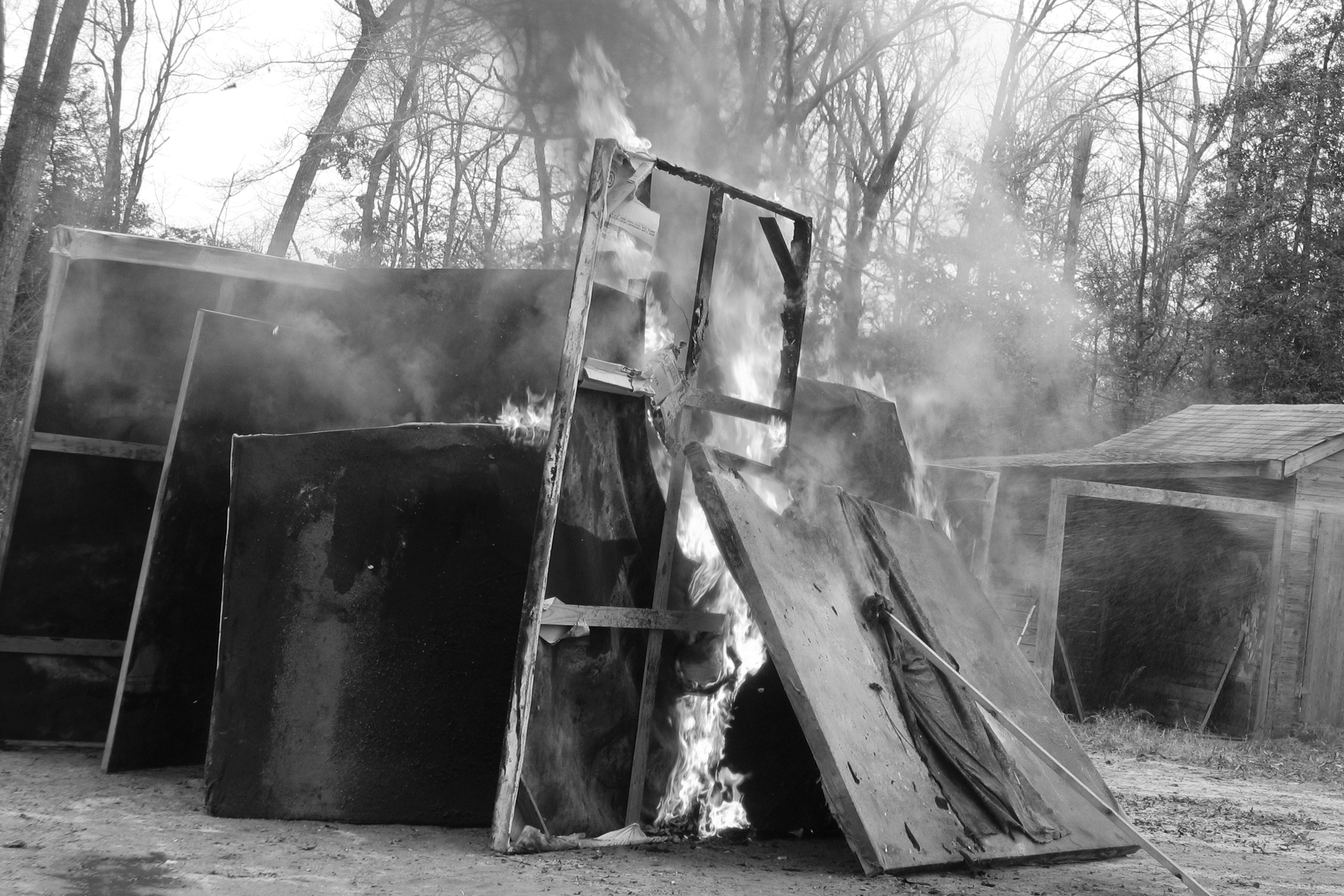 Burning an Entire Body of Work
