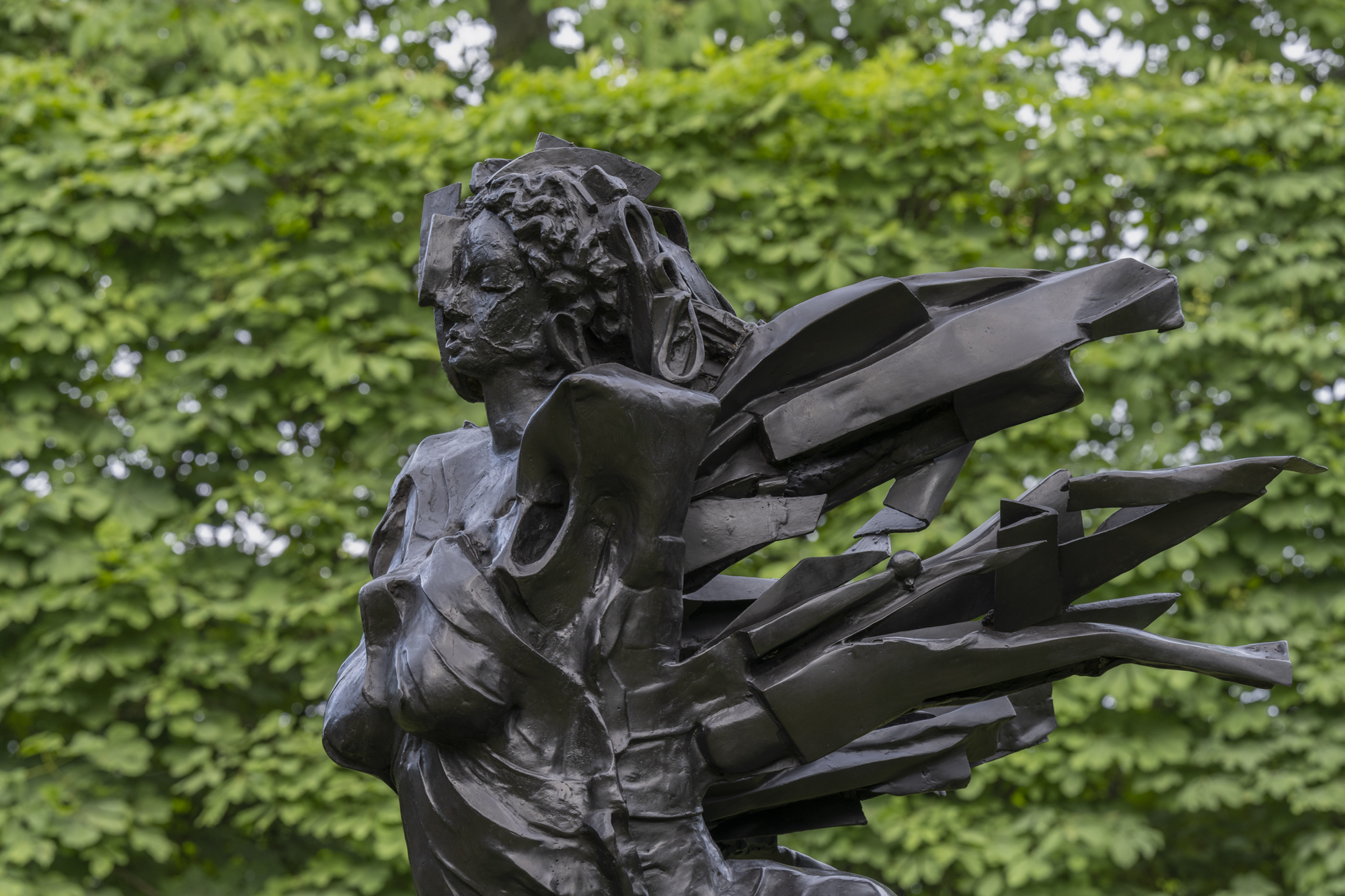 Image for exhibition titled Barbara Chase-Riboud SCULPTURE ‘AFRICA RISING II’