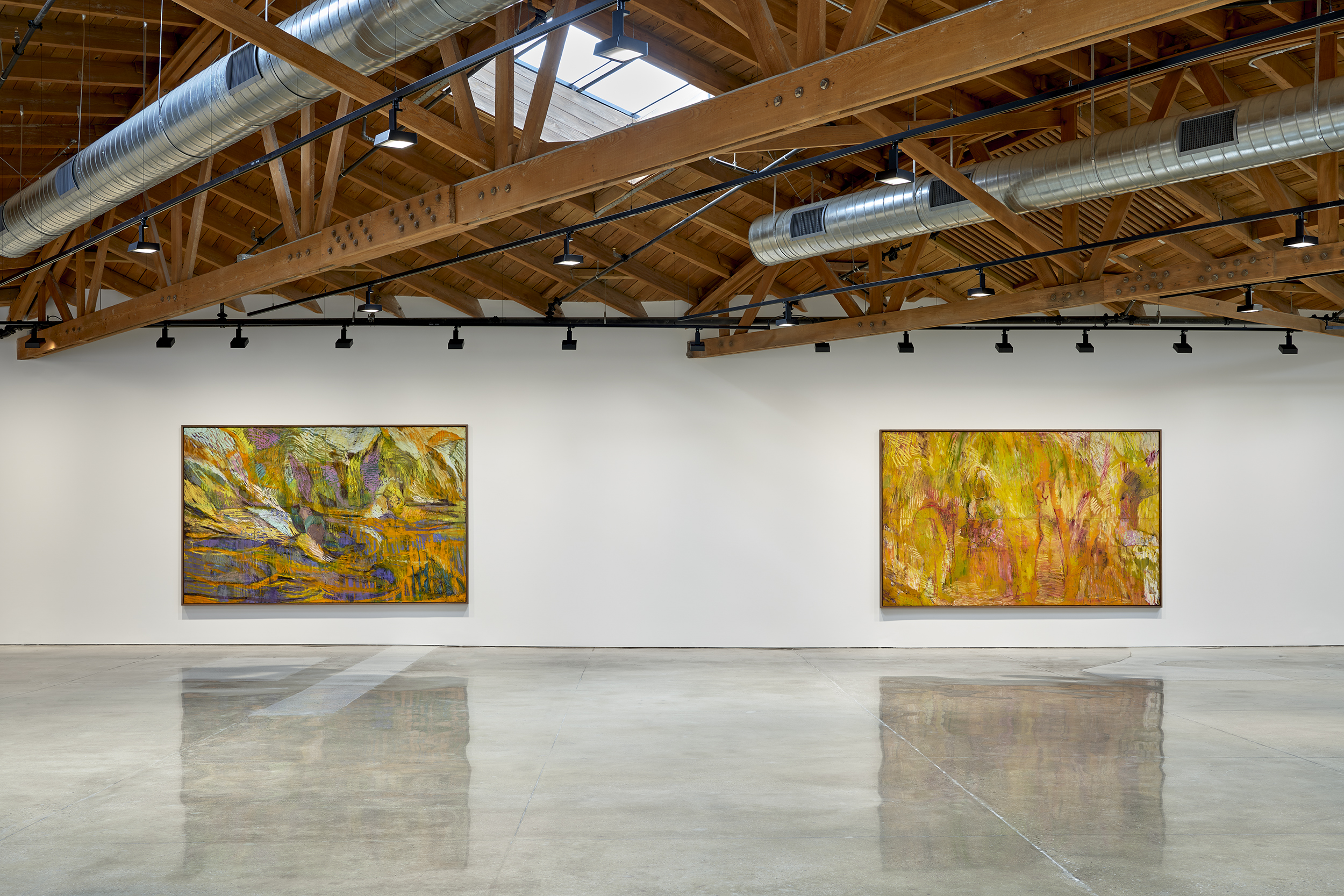 Installation view: Hauser & Wirth, 'Christina Kimeze. Long loops', Los Angeles CA, 2025