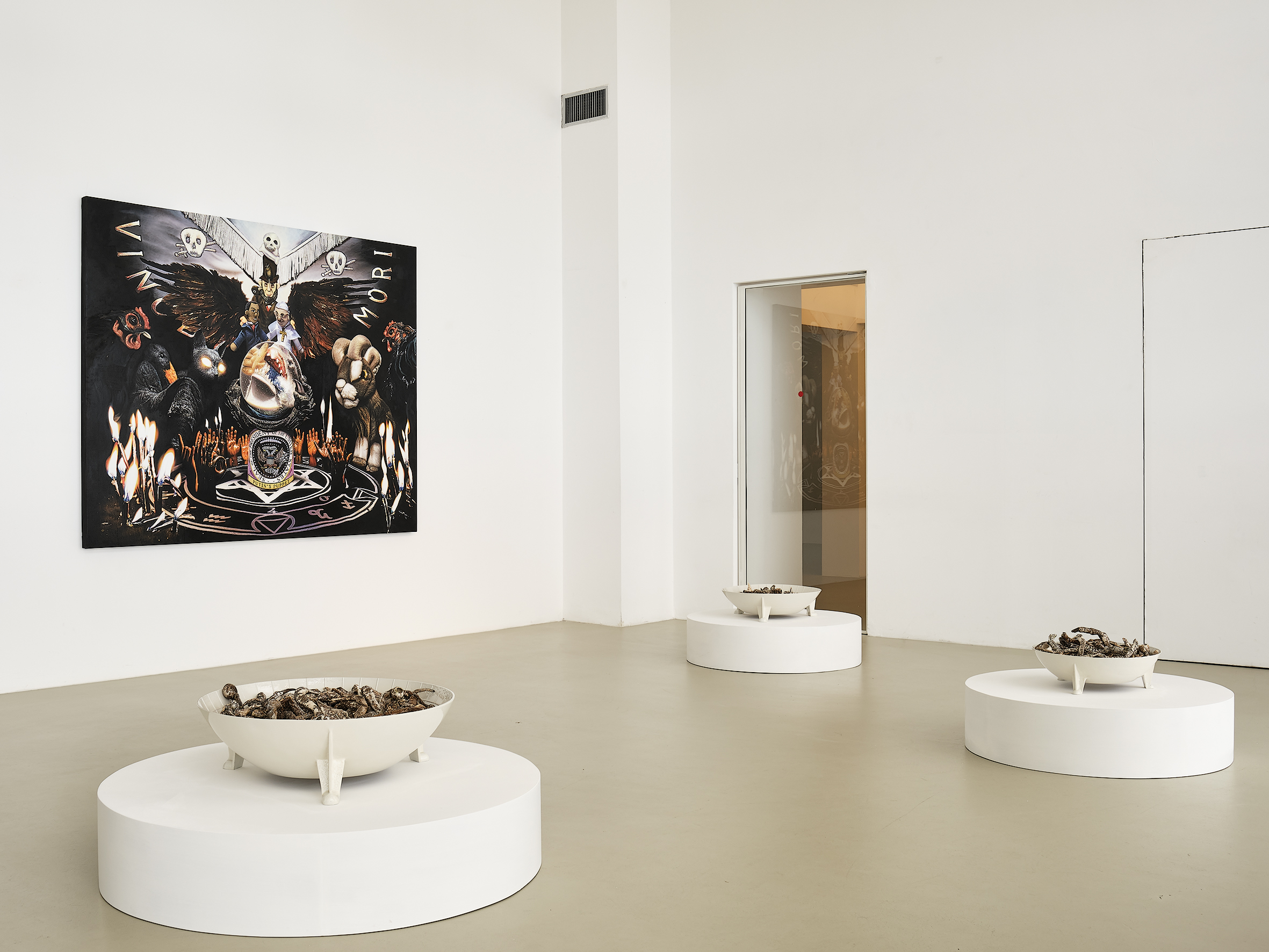 Installation view, 'Roberto Cuoghi. XXVII Pino Pascali Prize',  Fondazione Pino Pascali, Polignano a Mare, Italy