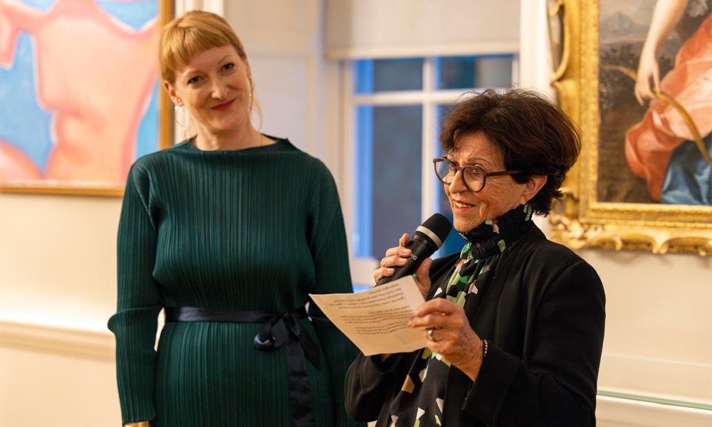 The opening of ‘The Mother & The Weaver,’ The Foundling Museum, London, UK, 2023 – 2024