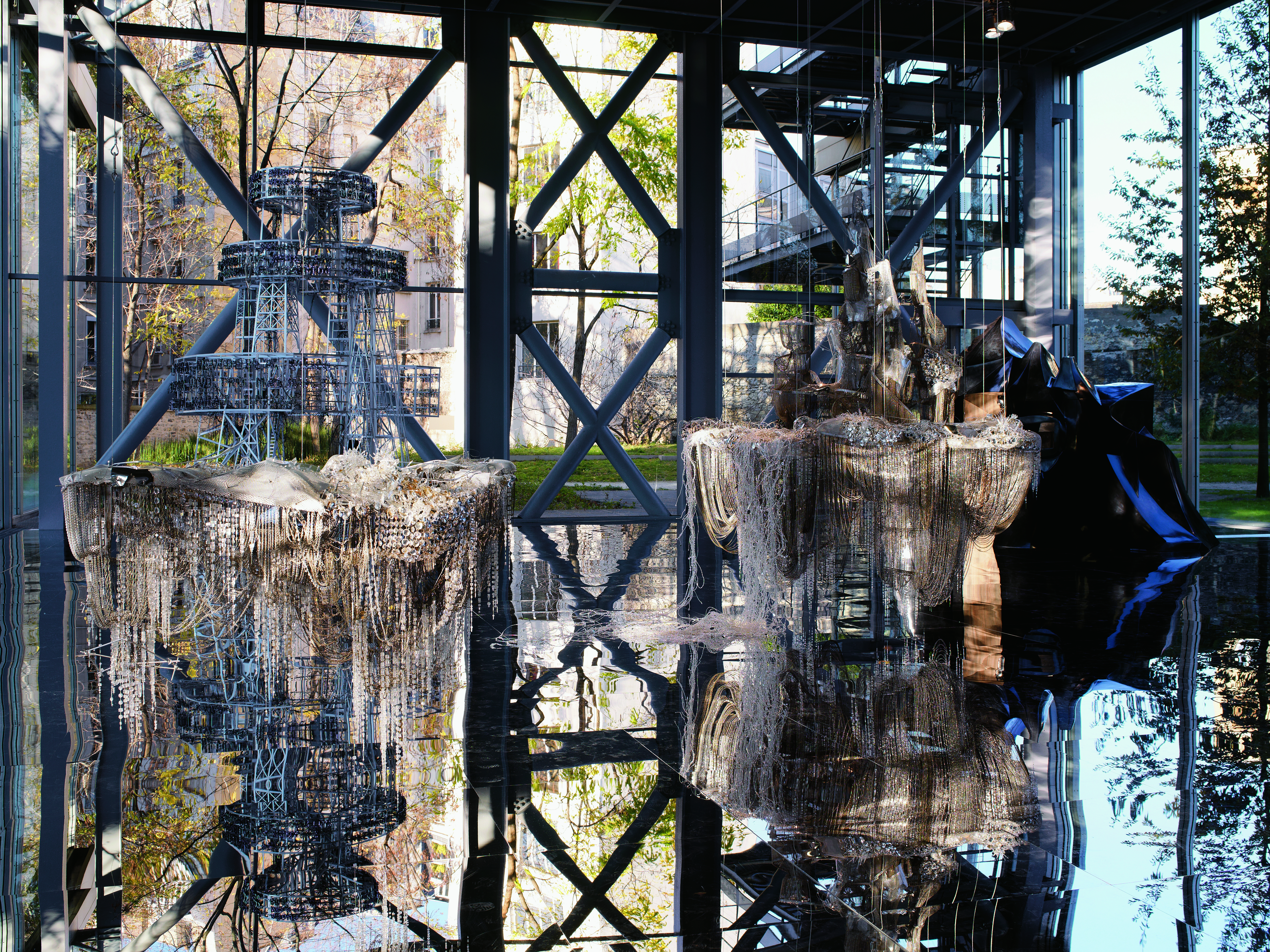 Installation view, ‘On Every New Shadow,’ Fondation Cartier pour l’art contemporain, 2007