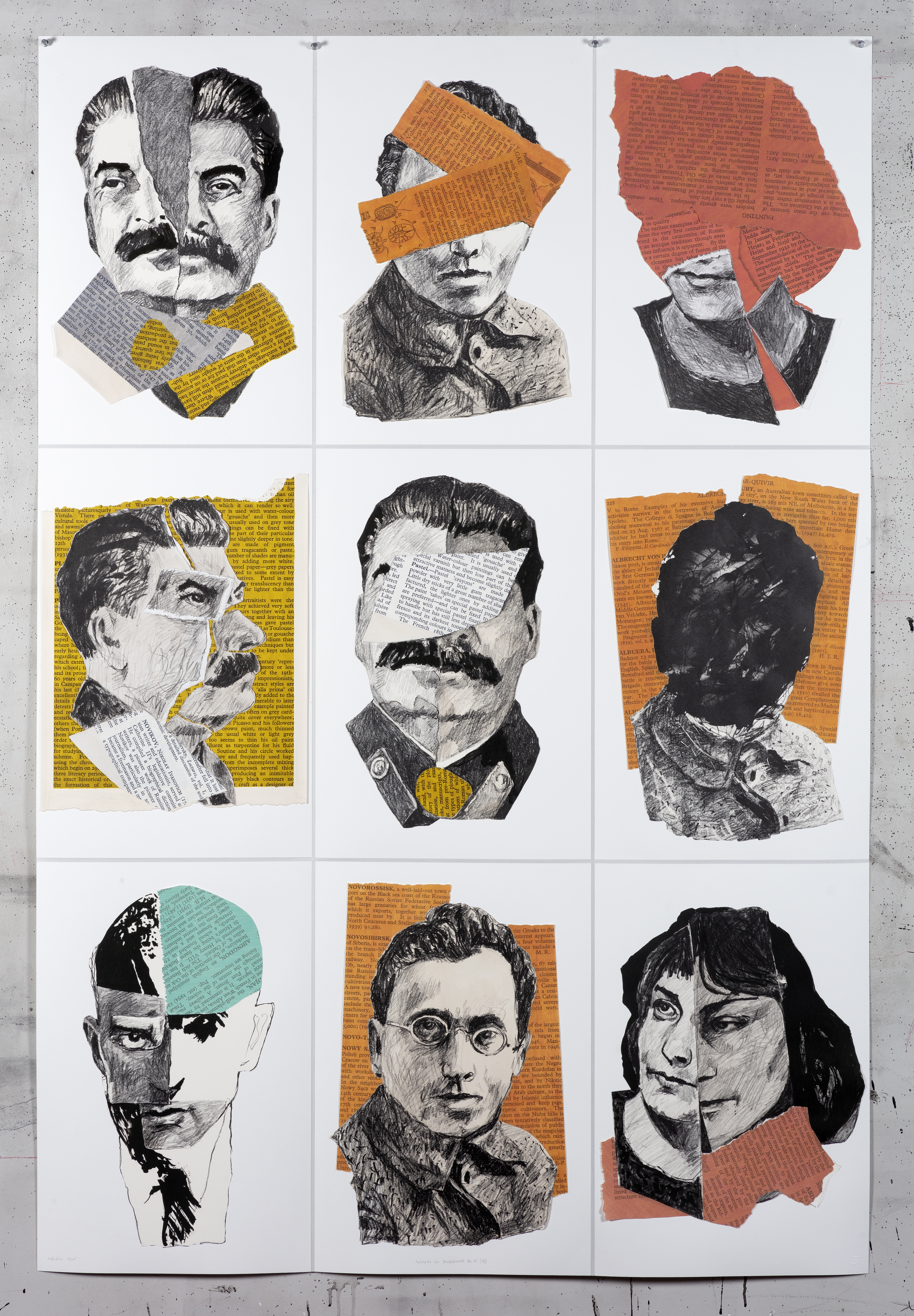 Portraits for Shostakovich Symphony No. 10 in E Minor, Opus 93 (III)