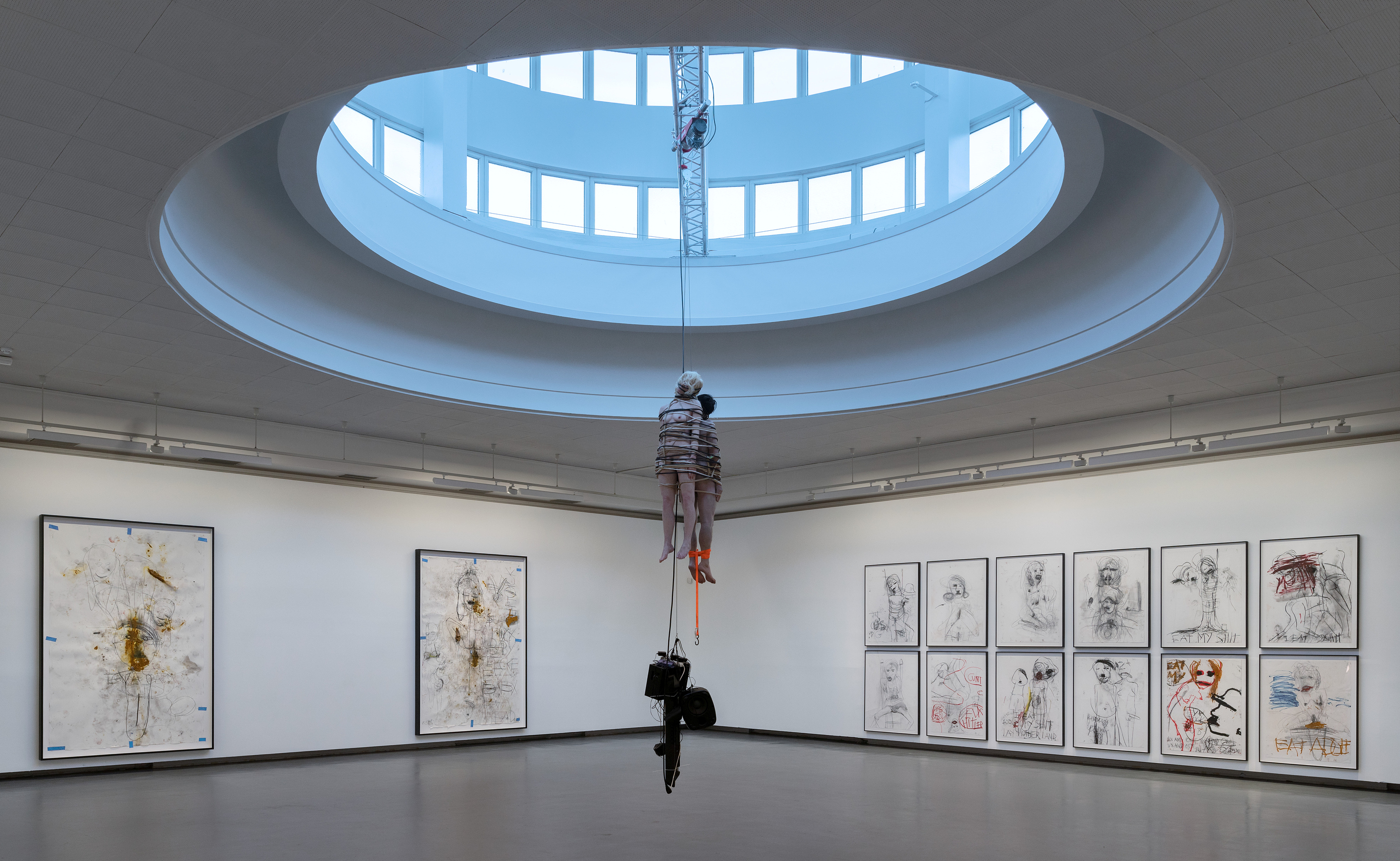 Installation view, 'Paul McCarthy. Dead End Hole', KODE, Bergen, Norway