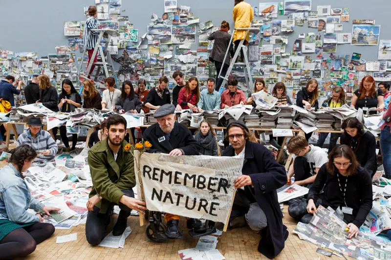 Thumbnail image for press titled The artists striking back against the climate emergency