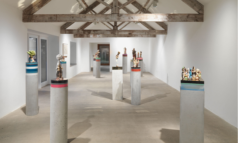 ‘Bharti Kher. A Wonderful Anarchy,’ Hauser & Wirth Somerset, 2019 © Bharti Kher. Photo: Ken Adlard