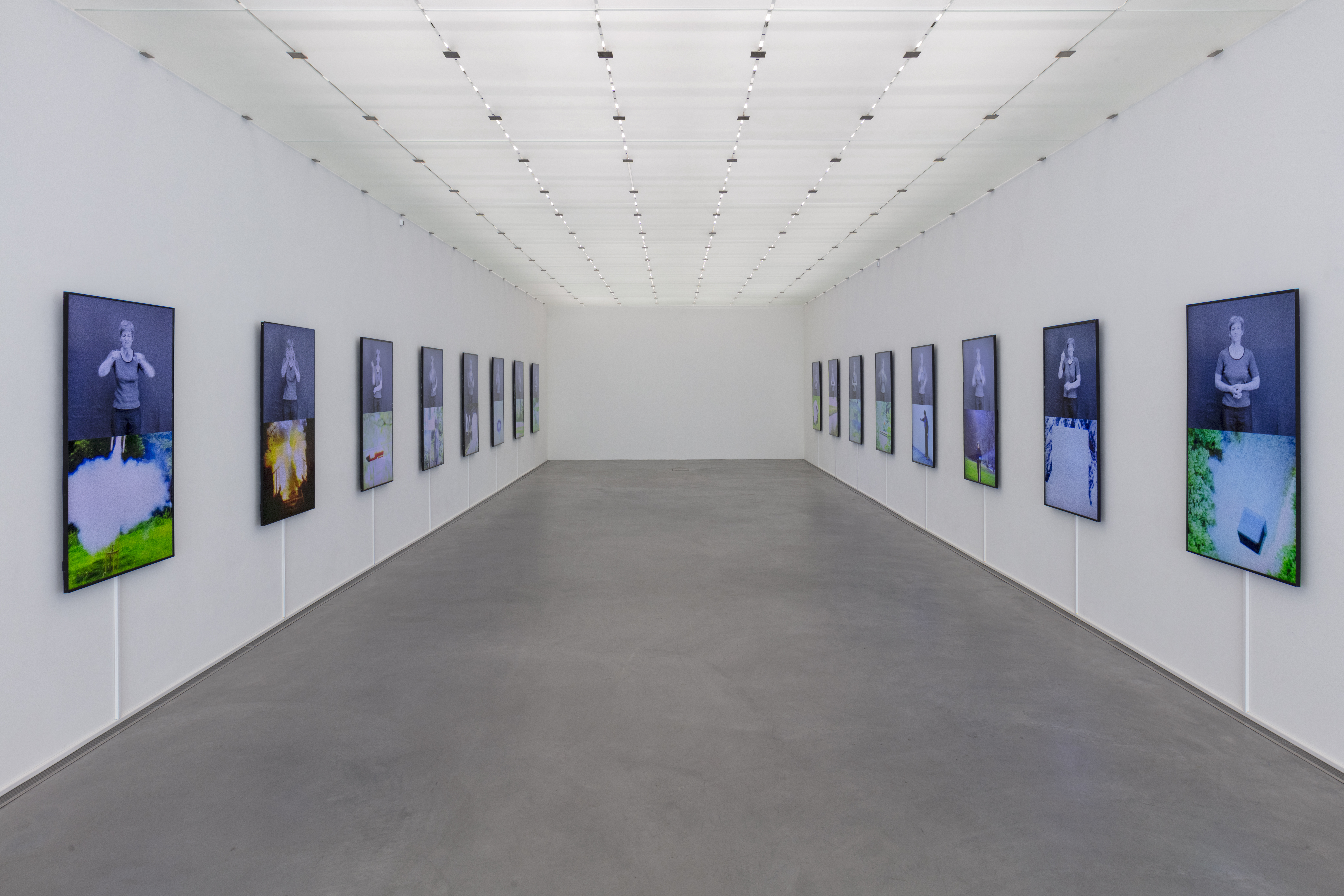 Installation view, 'Roman Signer. Films', Kunstmuseum Appenzell
