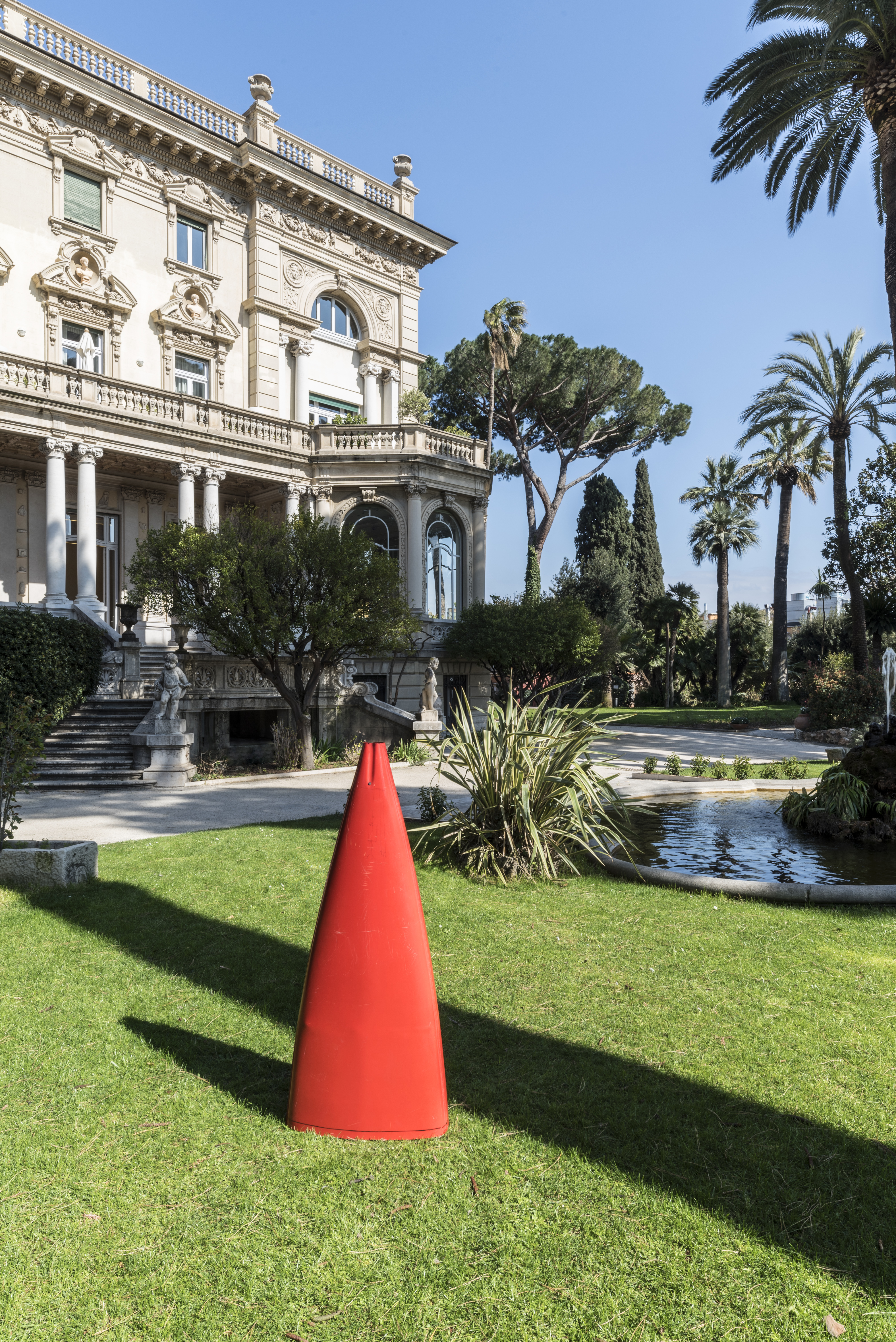 Installation view, 'Roman Signer. Skulptur/Fotografie', Istituto Svizzero, Rome, Italy