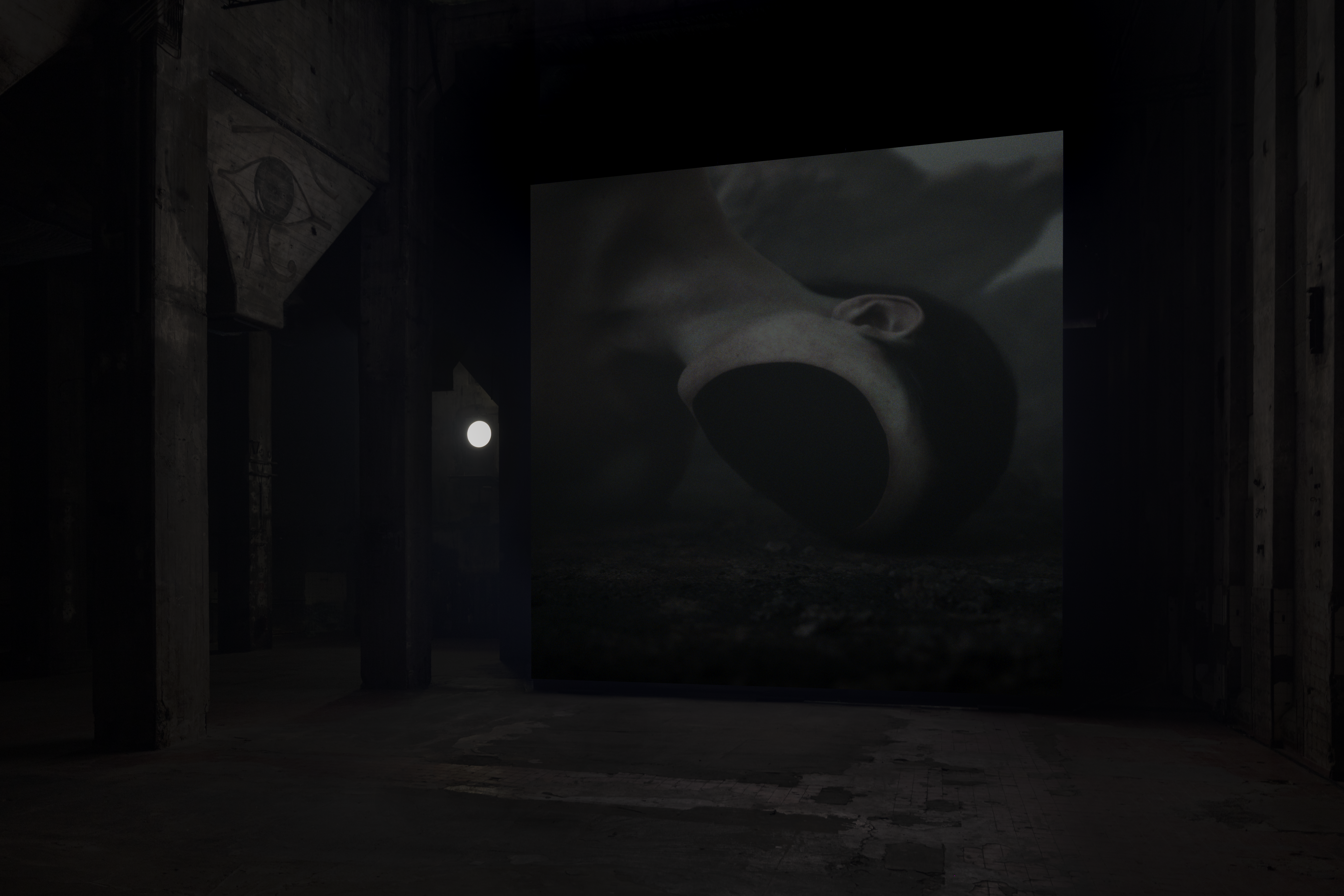 Installation view, ‘Liminals,’ Halle am Berghain, Berlin