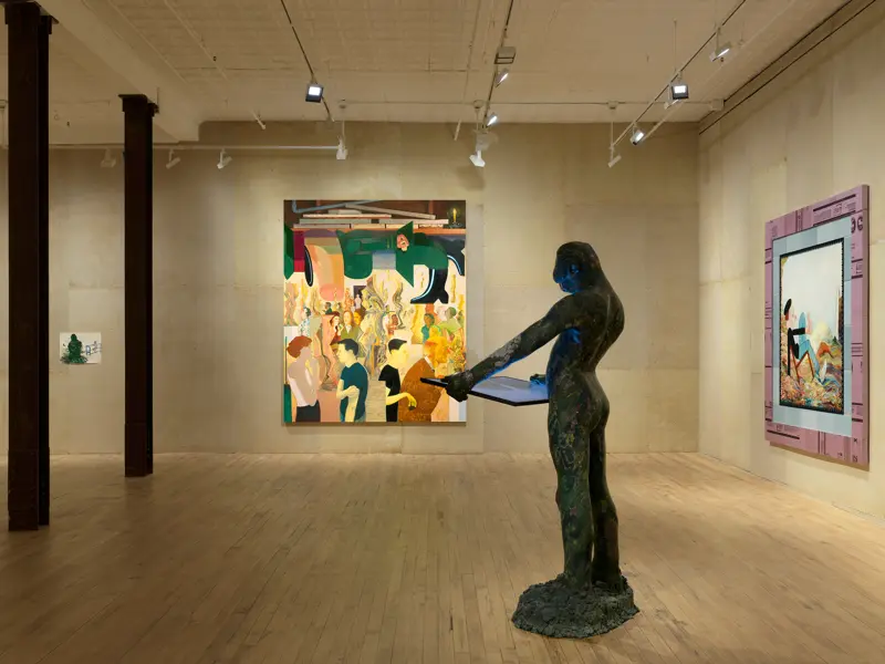 Thumbnail image for press titled Art on the Wall That Echoes Protests From the Streets