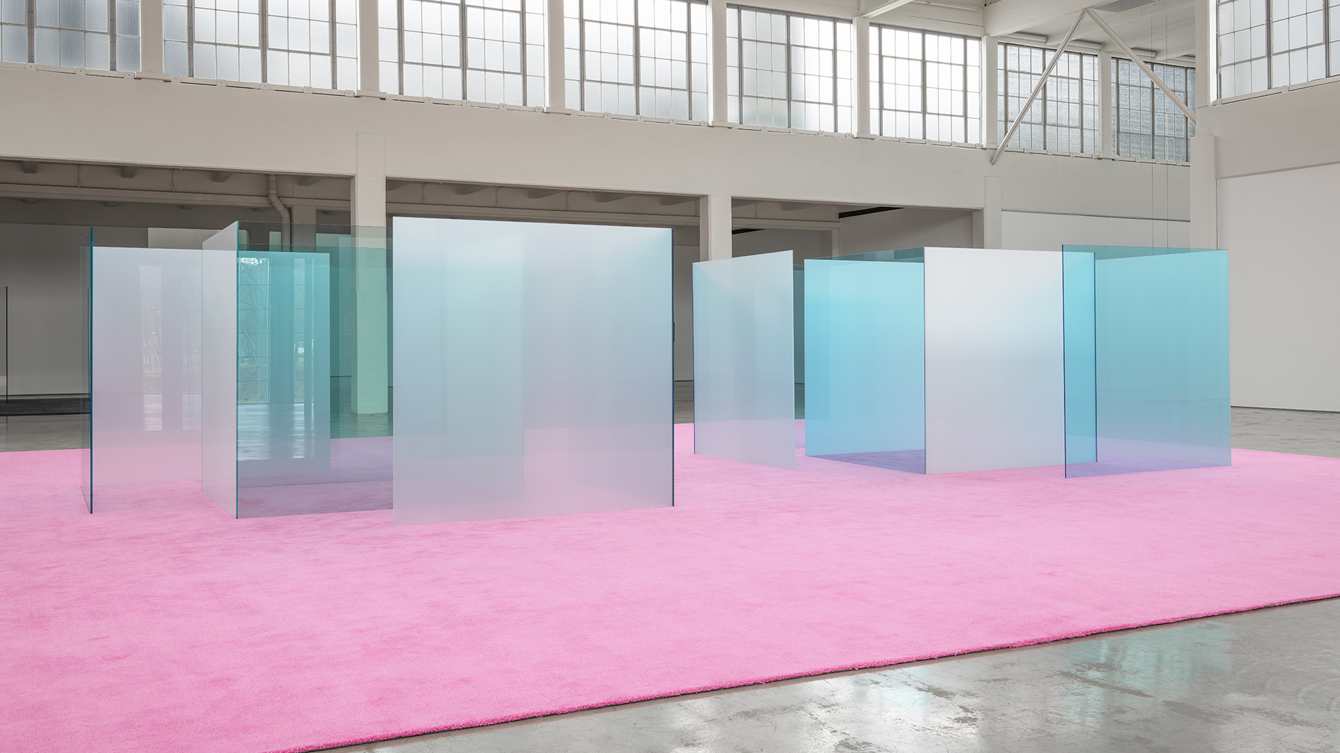 Thumbnail image for exhibition titled Larry Bell, Roni Horn and Jack Whitten