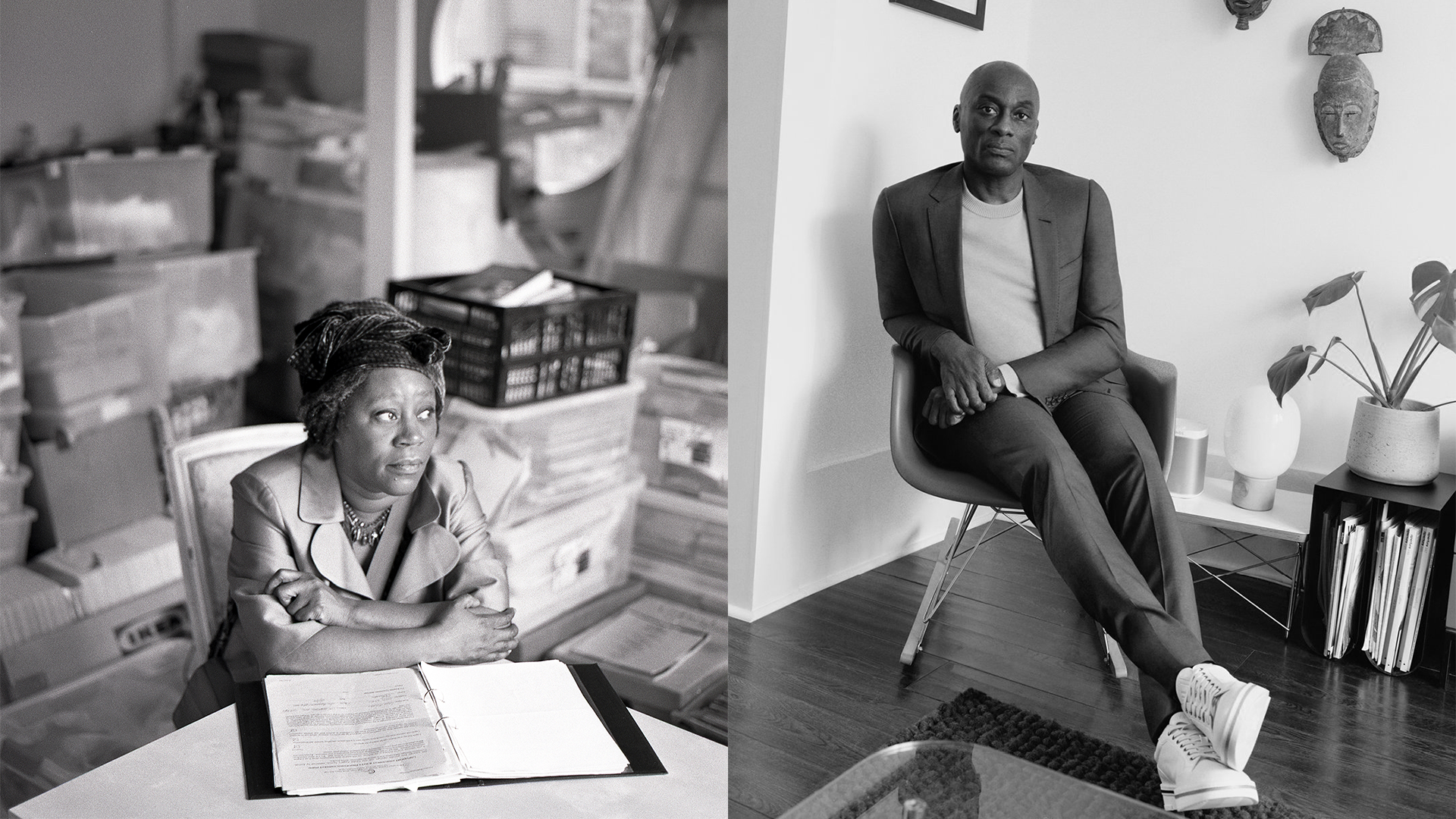 Thumbnail image for event called ‘Off the Record’: In Conversation with Sonia Boyce and Ekow Eshun