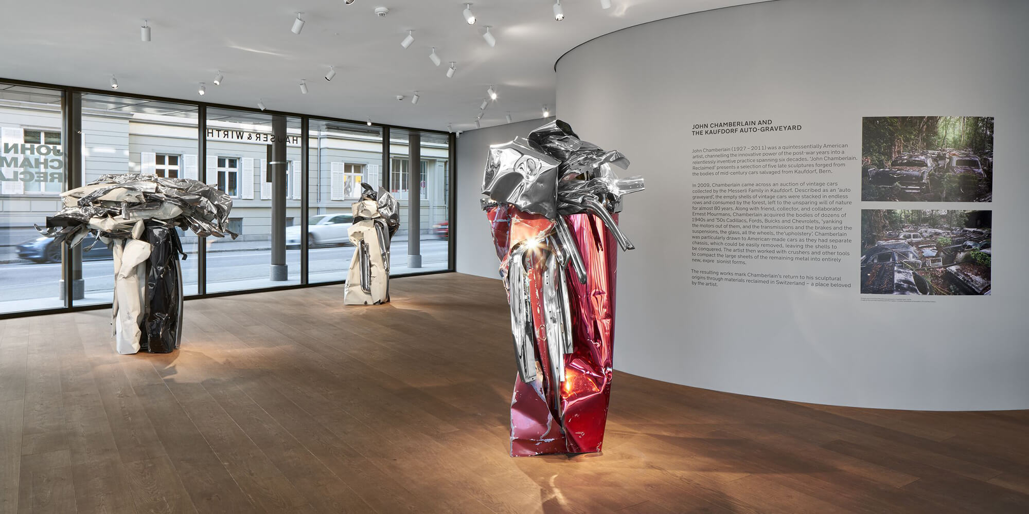 Thumbnail image for exhibition titled John Chamberlain