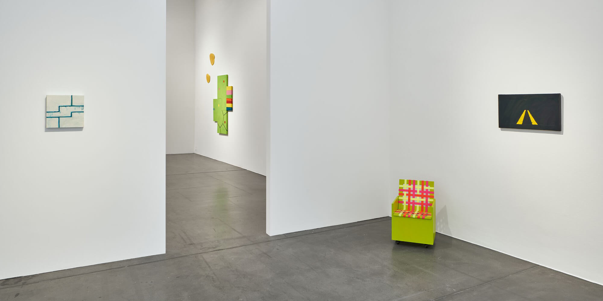 Thumbnail image for exhibition titled Mary Heilmann