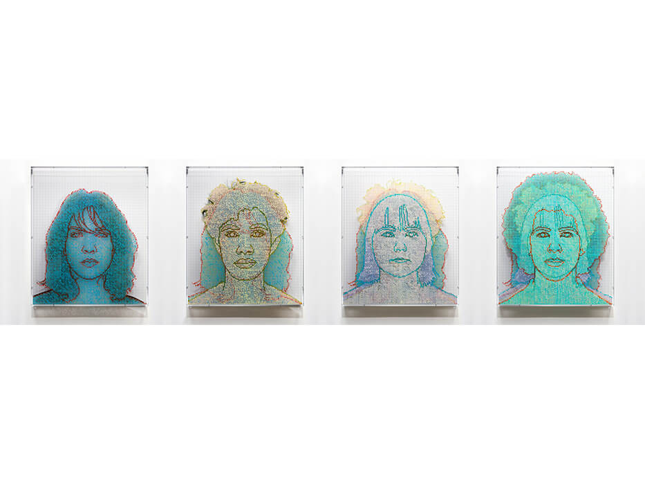 Charles Gaines Multiples of Nature, Trees and Faces - Hauser