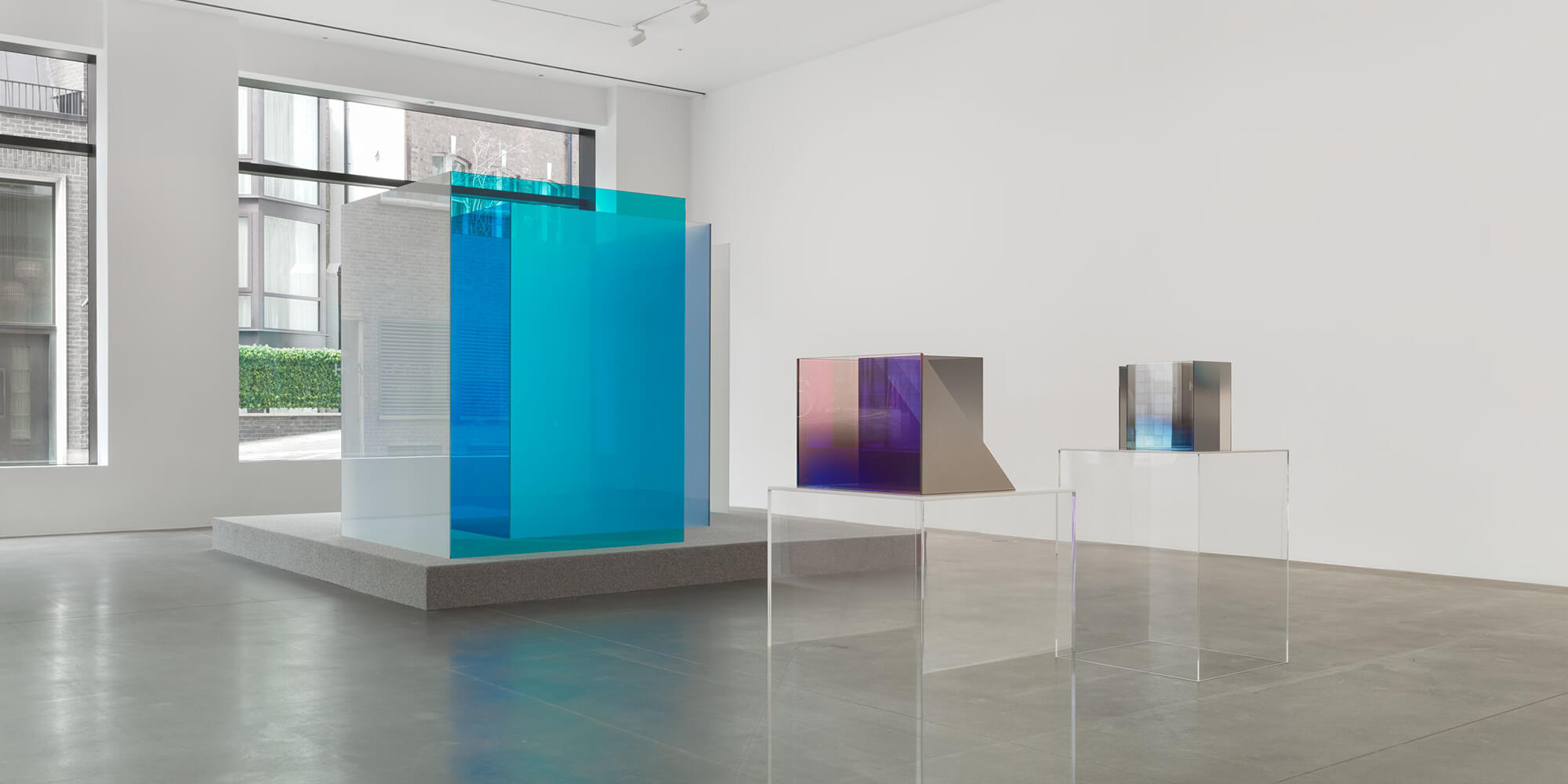 Thumbnail image for exhibition titled Larry Bell
