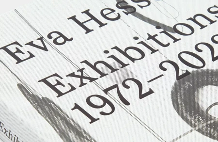 Thumbnail image for event called Book Presentation: ‘Eva Hesse, Exhibitions 1972–2022’ with Design Studio NORM