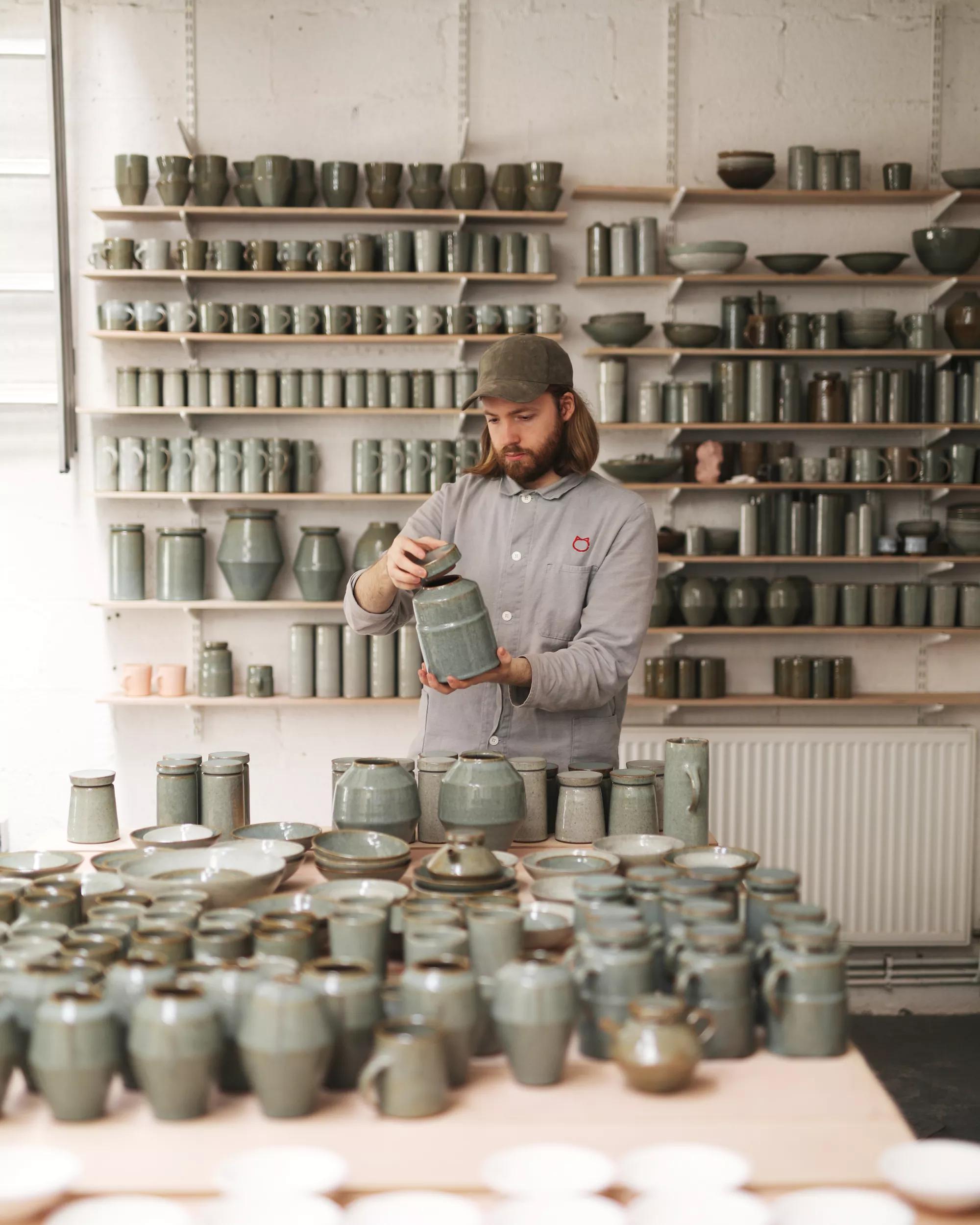Hero image for event titled In the Studio: Florian Gadsby on the potter’s wheel at Make Southampton