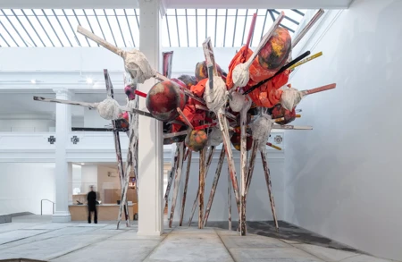 Thumbnail image for press titled Sculptures of grand, vivifying ambition