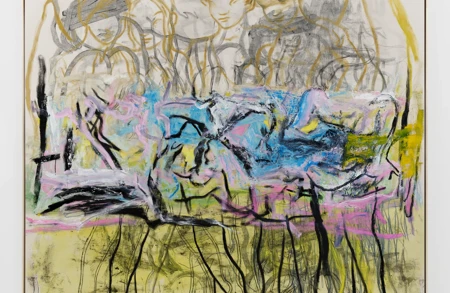 Thumbnail image for exhibition titled Rita Ackermann – American Iconology
