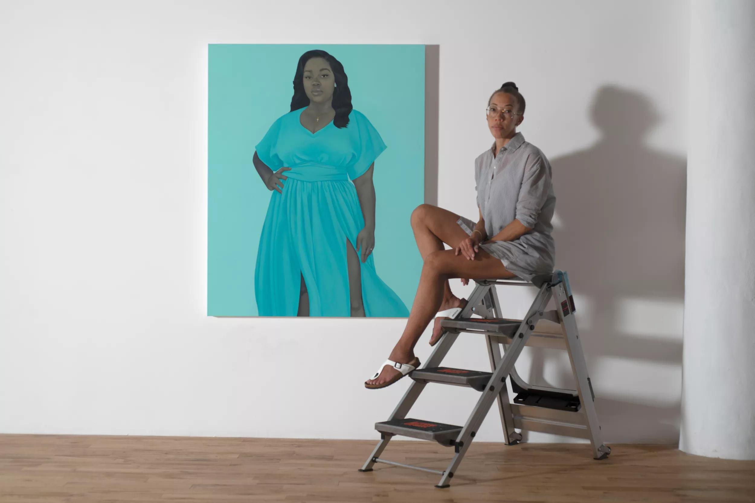 Hero image for article titled Amy Sherald Paints Breonna Taylor for the Cover of Vanity Fair's September 2020 Issue
