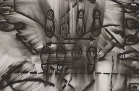 Thumbnail image for exhibition titled Gary Simmons<br>Public Enemy