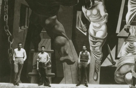 Thumbnail image for news titled Newly Restored Philip Guston Mural Unveiled in Mexico 