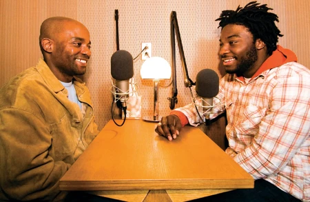 Thumbnail image for event called StoryCorps Studios x Hauser & Wirth