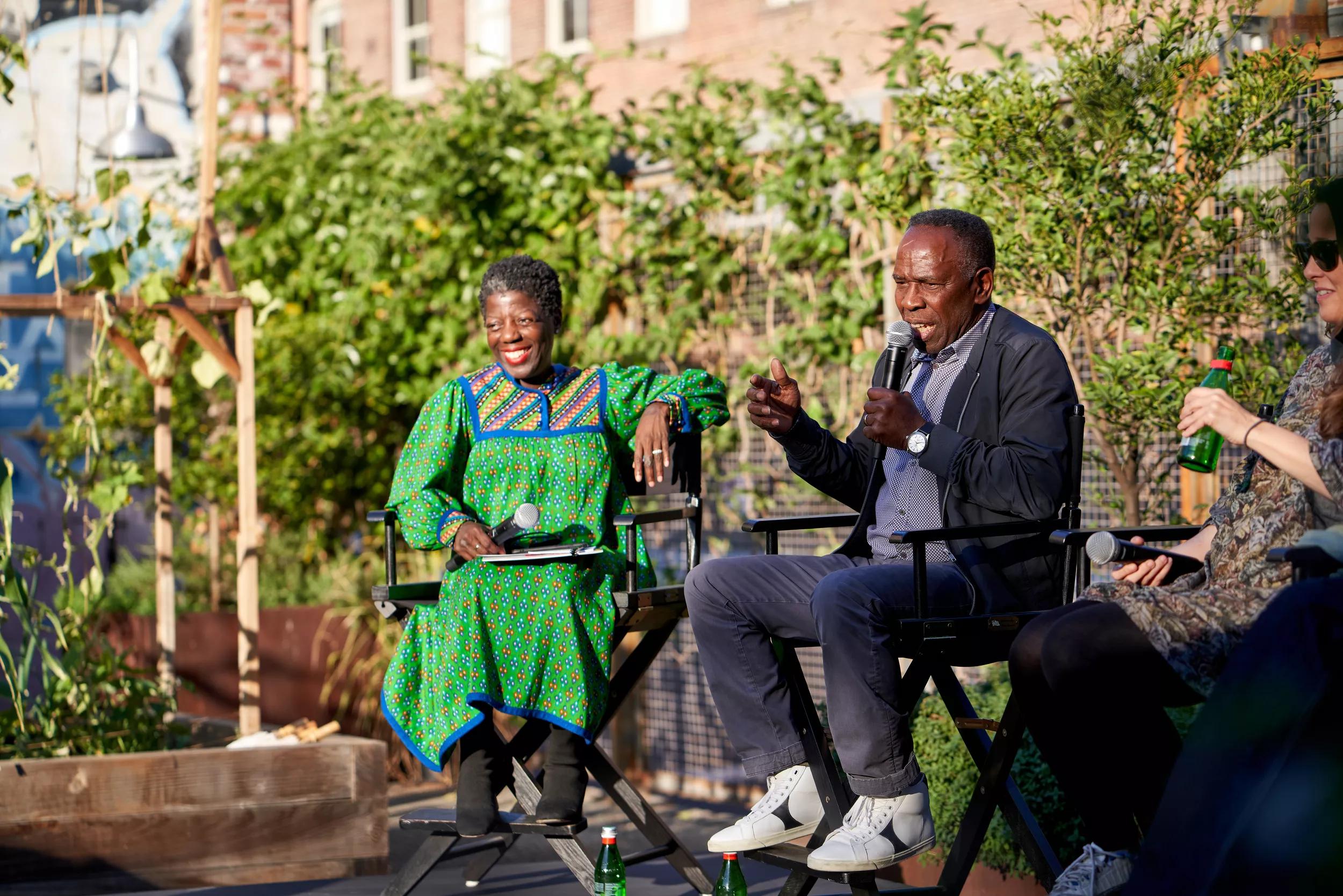 Hero image Ursula Hero titled In the Same Space: A conversation with Charles Gaines, Thelma Golden, Laura Owens, and Gary Simmons