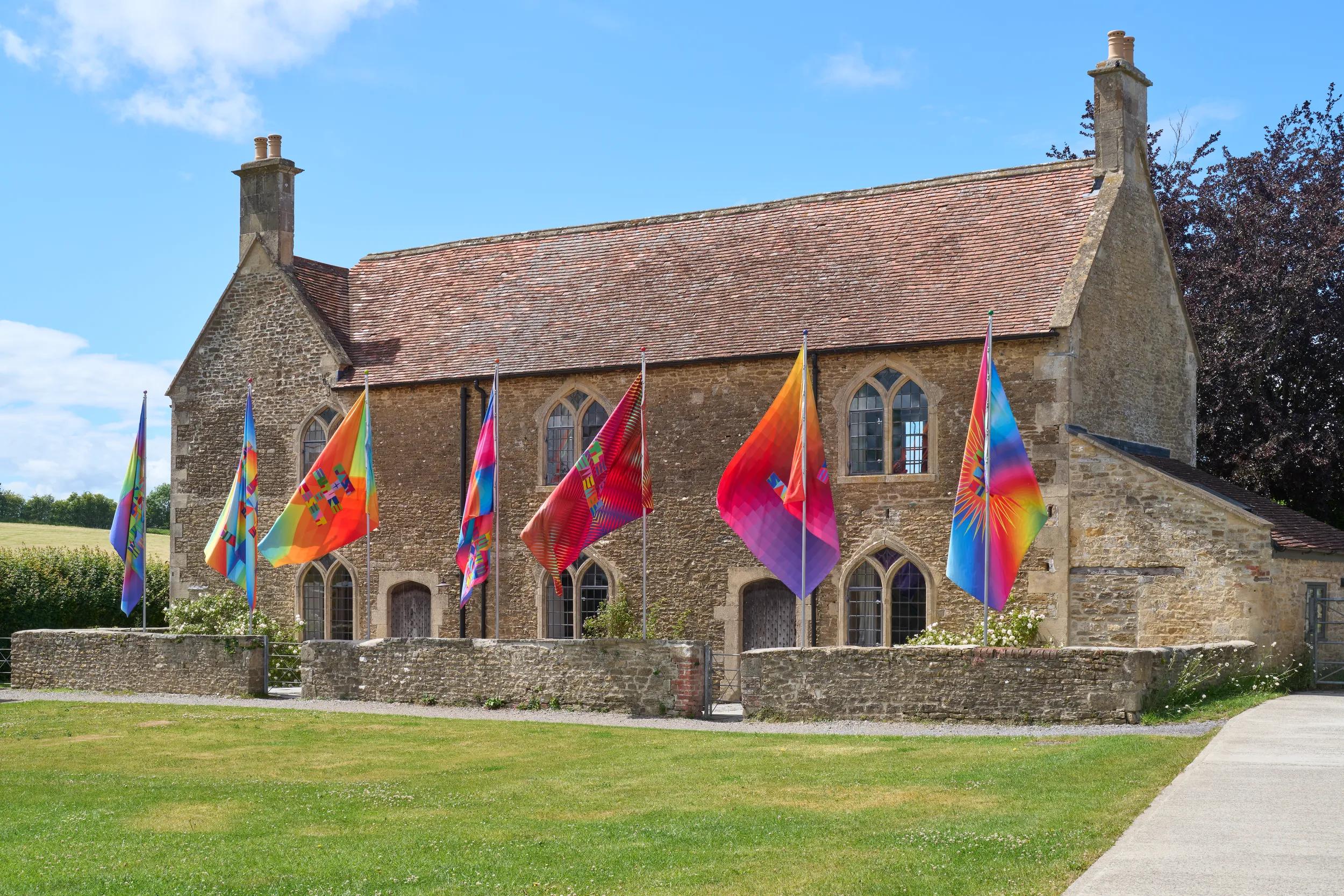 Image for exhibition titled Jeffrey Gibson Flags