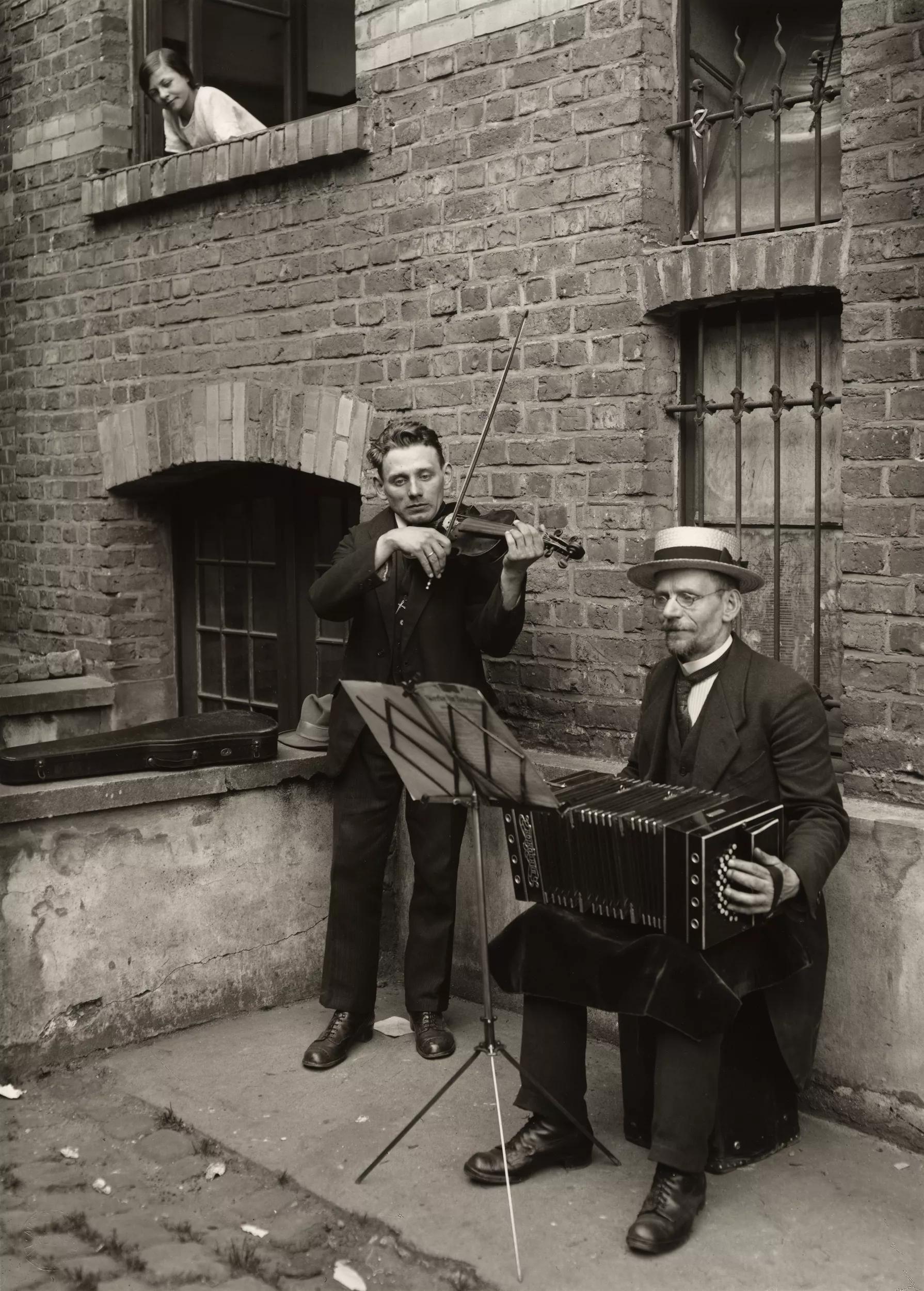 Hero image for event titled In Conversation: Gerd and Julian Sander on August Sander
