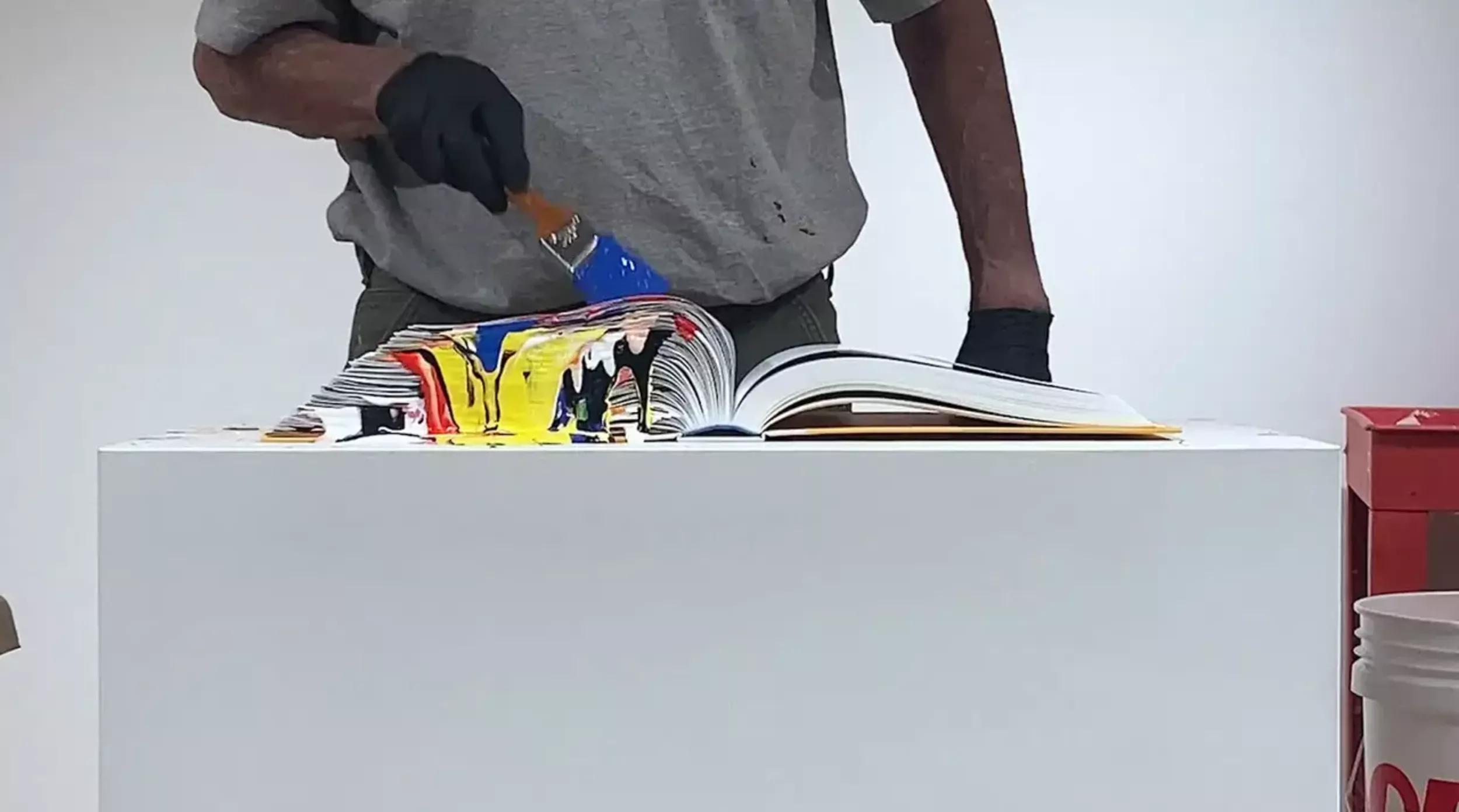 Hero image Ursula Hero titled Richard Jackson’s ‘Painted Monograph’