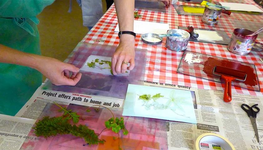 Hero image for event titled Summer Workshop: Botanical Printmaking