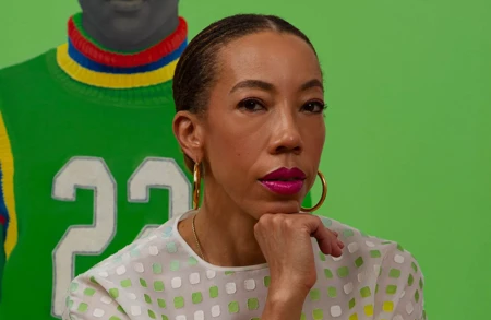 Thumbnail image for press titled Amy Sherald, Brazen Optimist