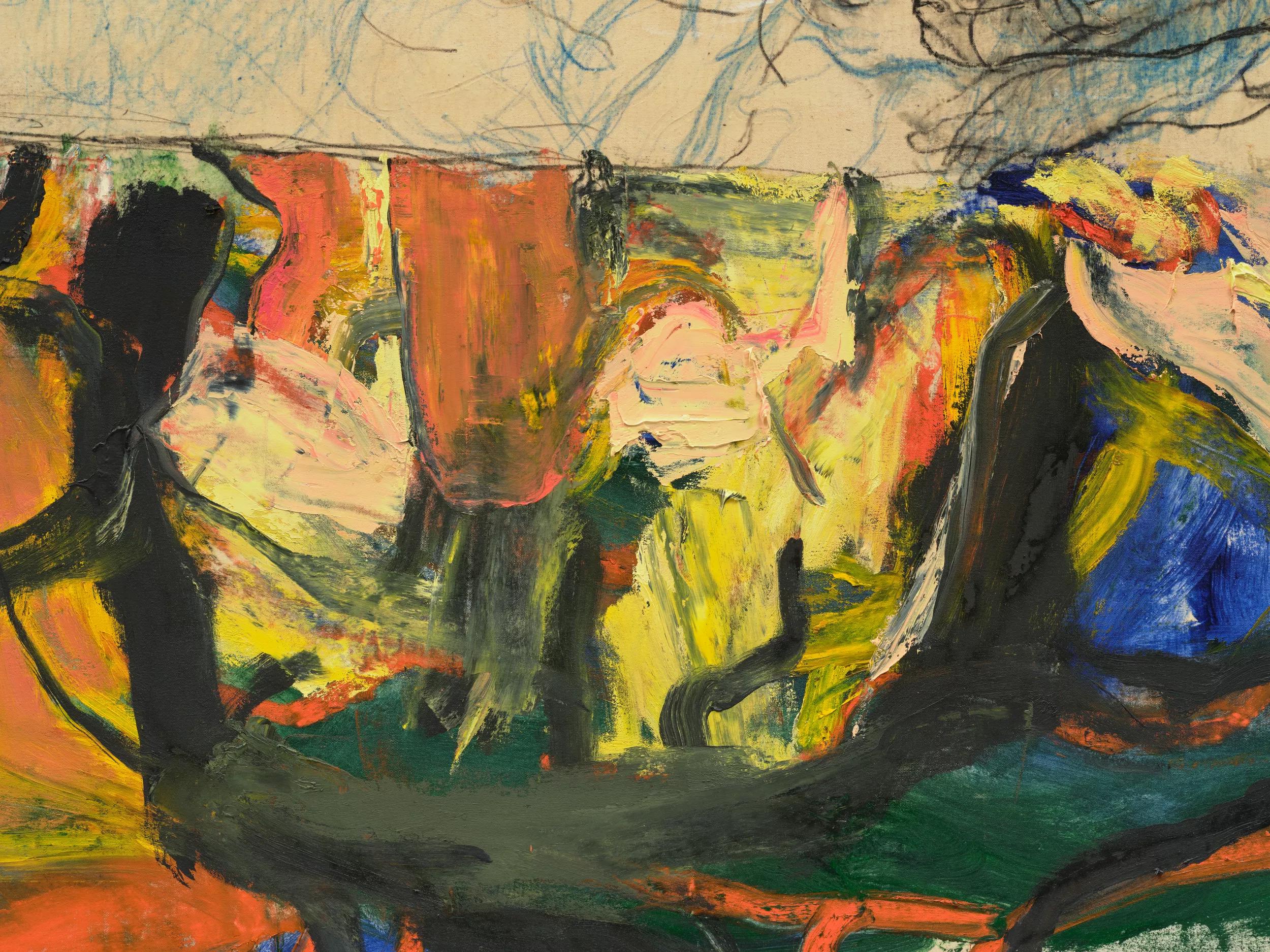 Image for exhibition titled Rita Ackermann. Splits